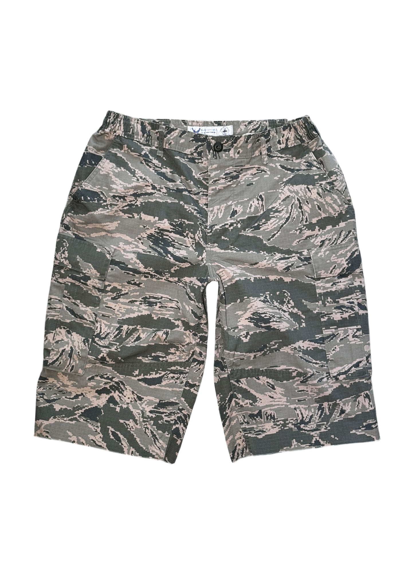 (SUP-585) U.S AIR FORCE DIGITAL CAMO "CUT OFF" CARGO SHORTS