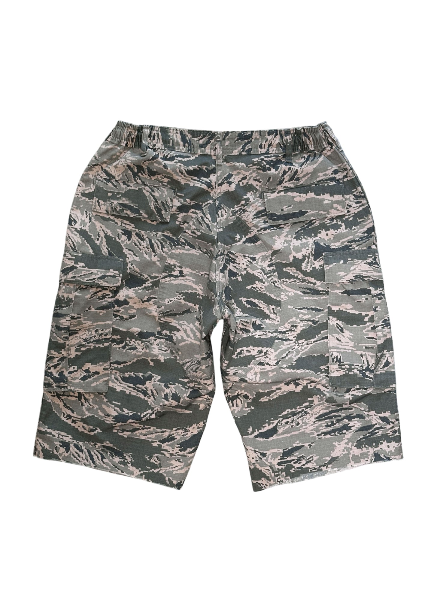 (SUP-585) U.S AIR FORCE DIGITAL CAMO "CUT OFF" CARGO SHORTS