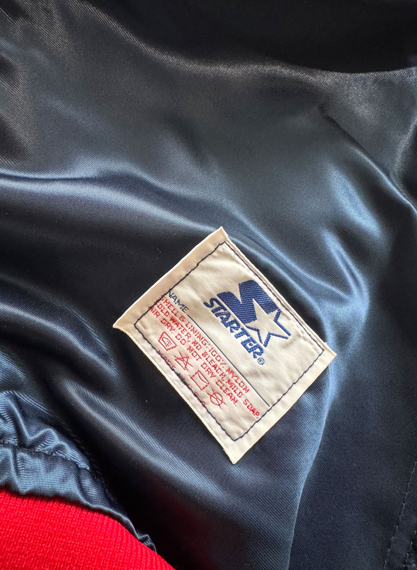 (SUP-506) STARTER MLB ANGELS ZIP UP NYLON JACKET - MADE IN U.S.A.