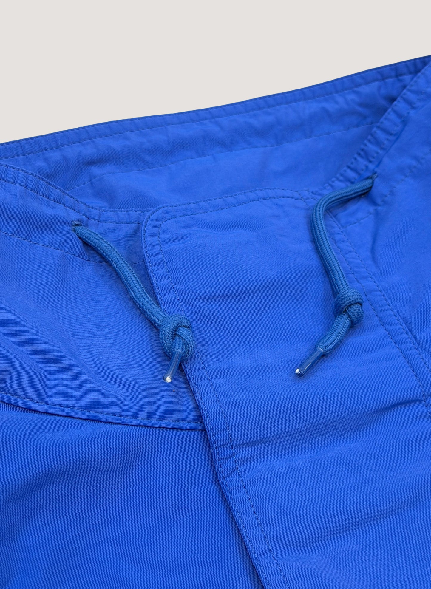 WOODBLOCK COTTON NYLON PULLOVER ANORAK BLUE (WB-26SS-006)