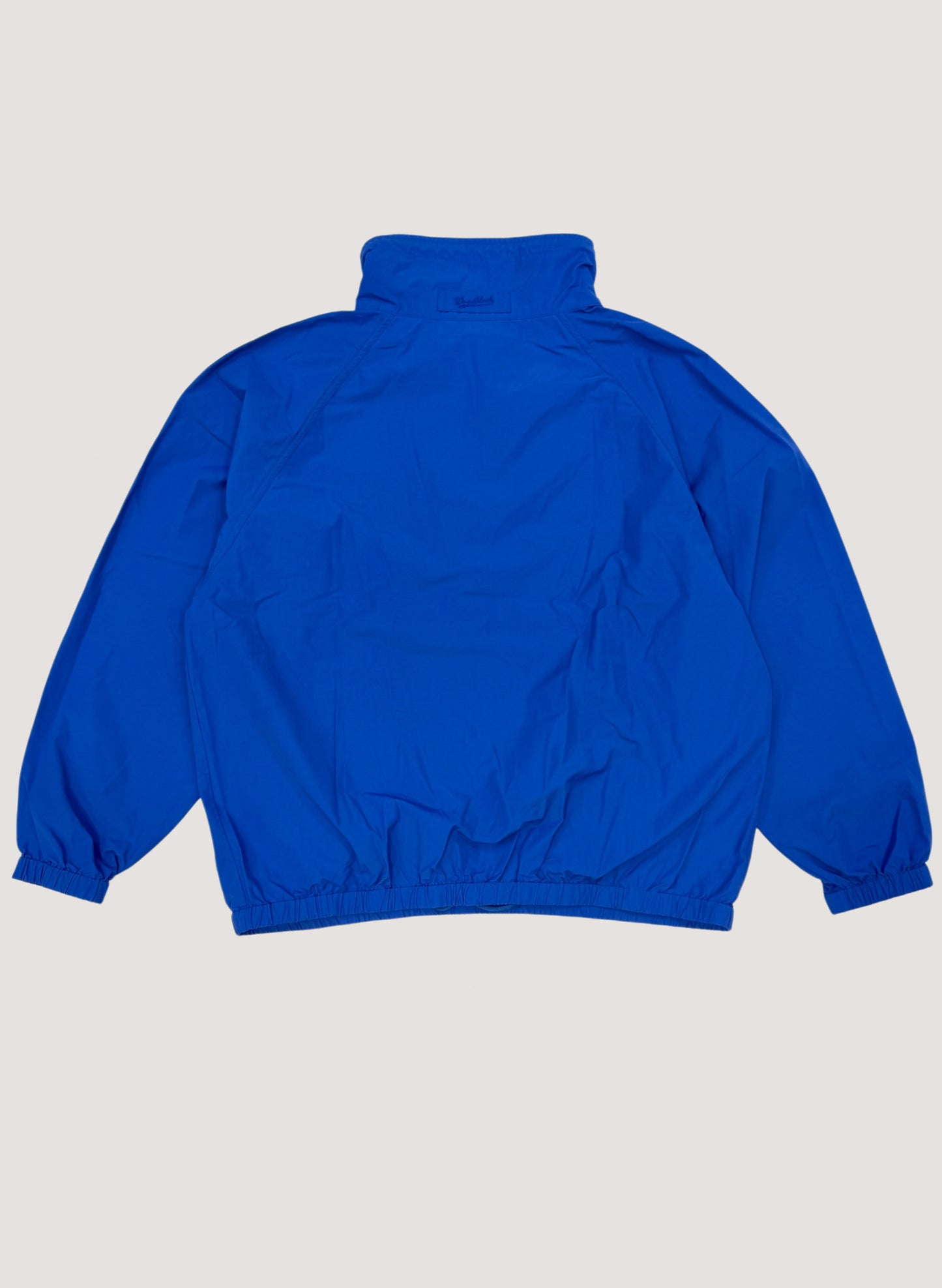 WOODBLOCK COTTON NYLON PULLOVER ANORAK BLUE (WB-26SS-006)
