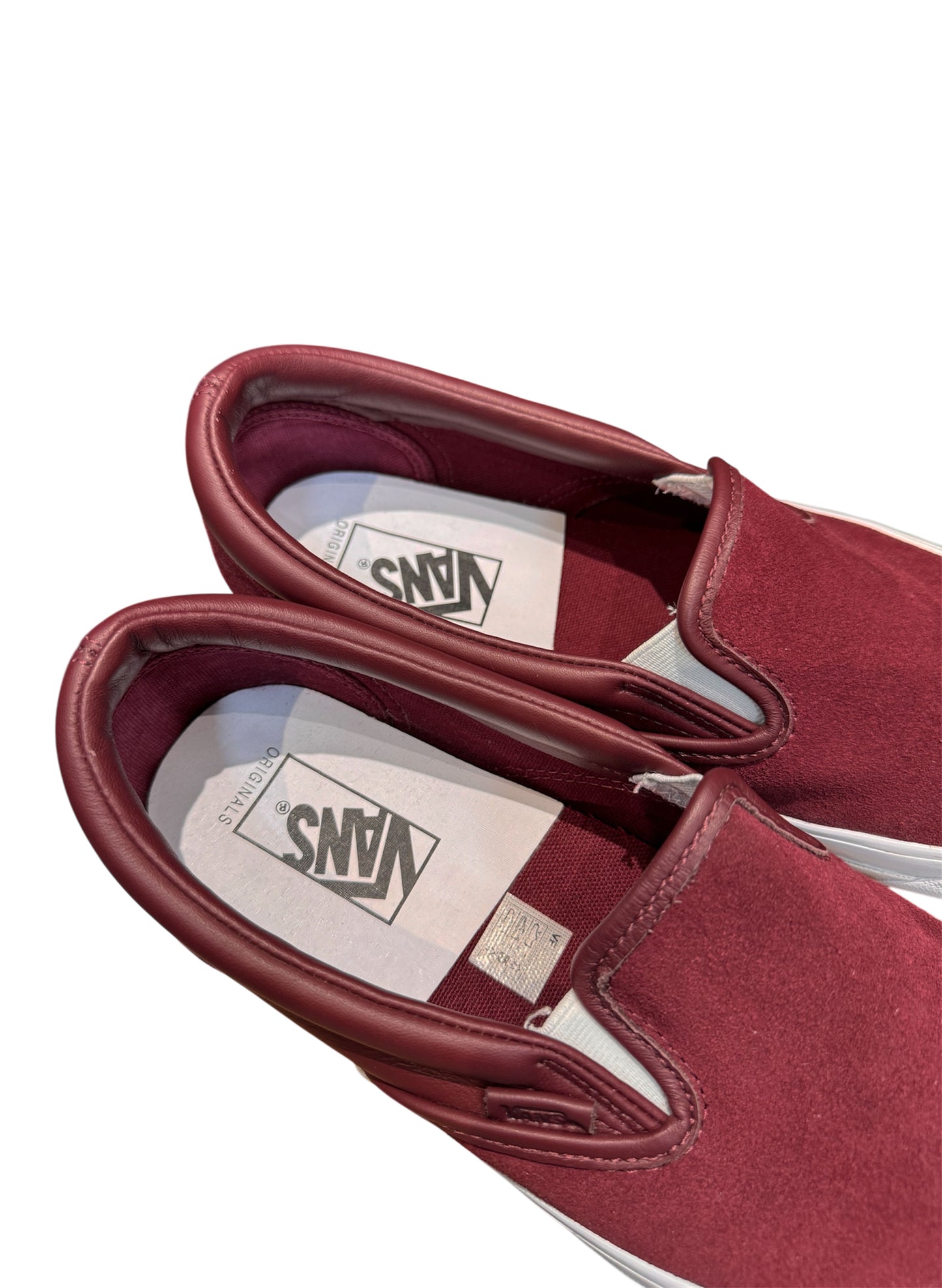 (SUP-294) VANS VAULT CLASSIC SLIP-ON - MAROON  (US9)