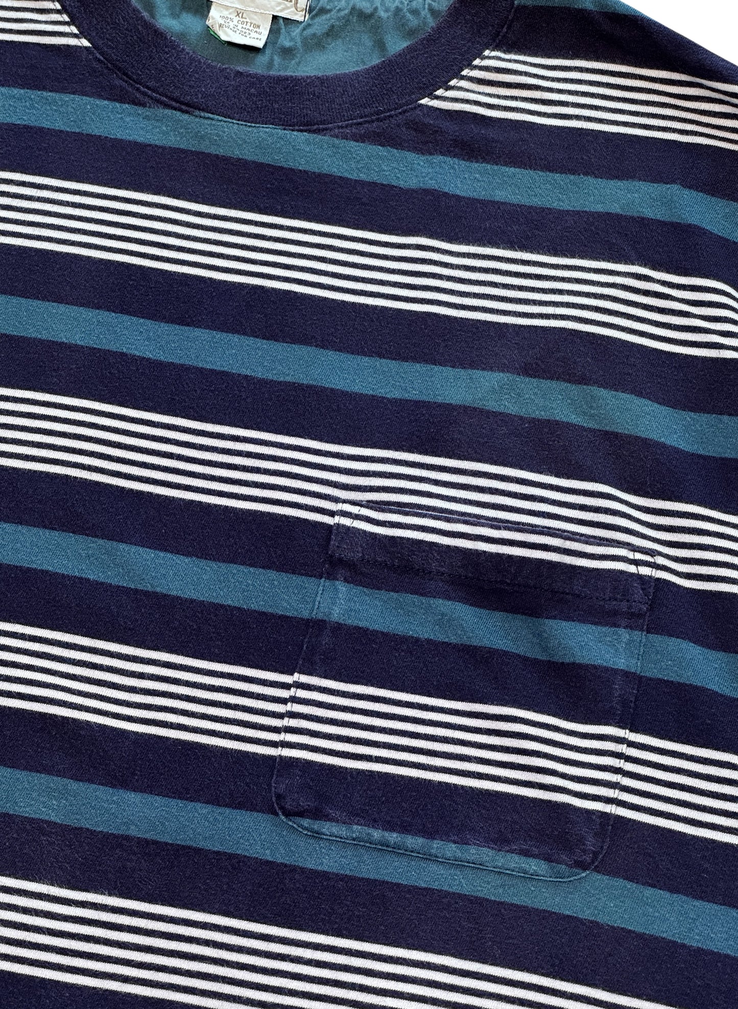 (SUP-708) BANANA REPUBLIC BORDER POCKET TEE