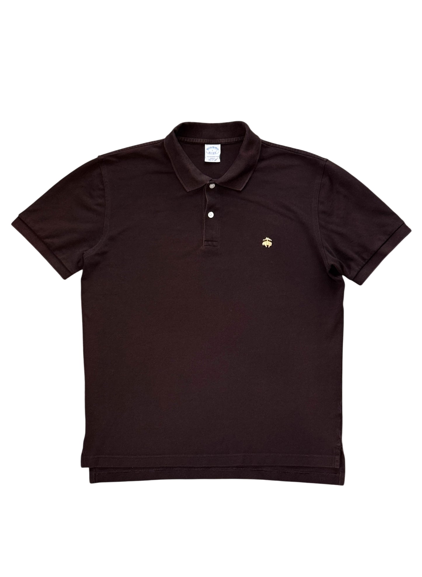 (SUP-688) BROOKS BROTHERS POLO SHIRT - BROWN