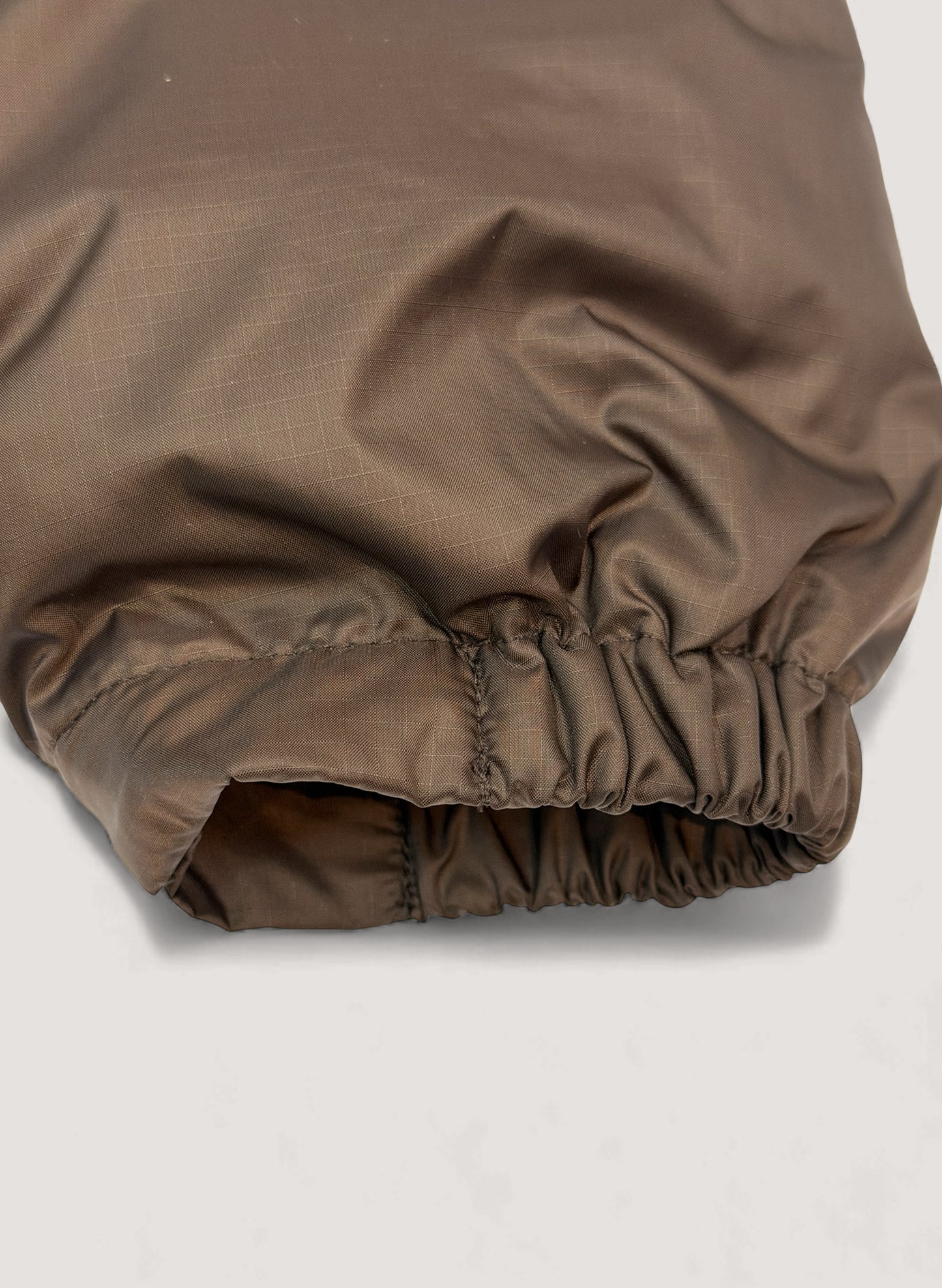 WOODBLOCK W FLAP DOWN JACKET BROWN (WB-25AW-014)