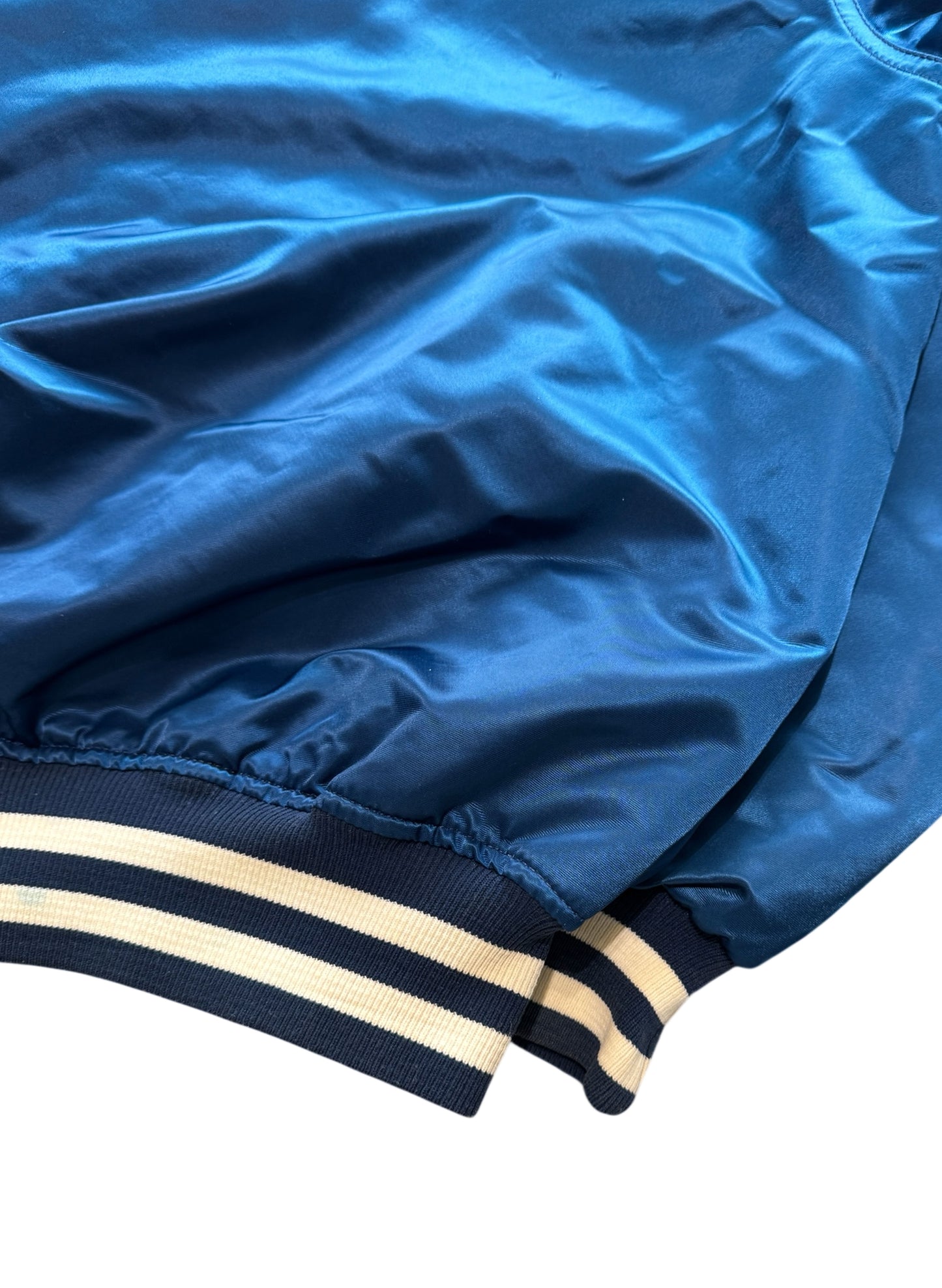 (SUP-549) STARTER NEW YORK YANKEES NYLON STADIUM JACKET - L - MADE IN U.S.A.