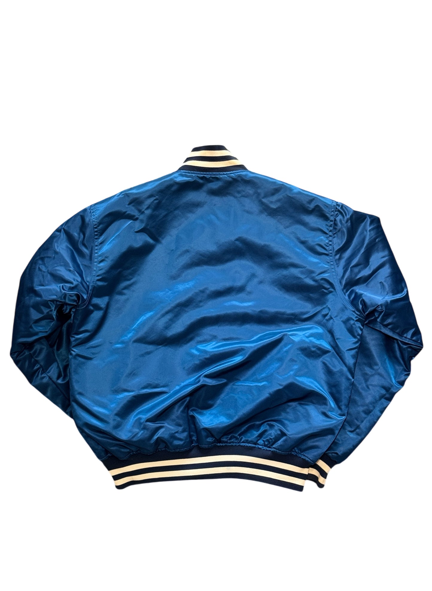(SUP-549) STARTER NEW YORK YANKEES NYLON STADIUM JACKET - L - MADE IN U.S.A.