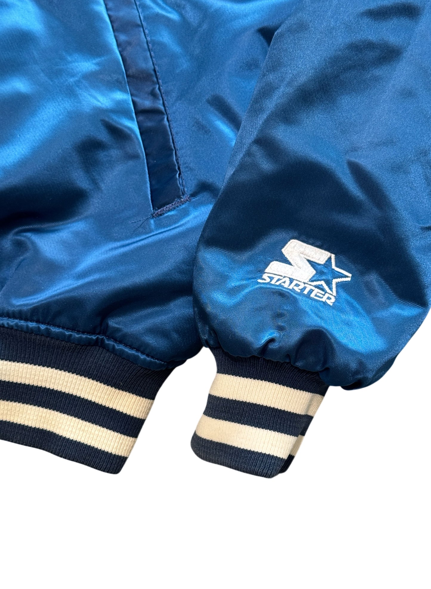 (SUP-549) STARTER NEW YORK YANKEES NYLON STADIUM JACKET - L - MADE IN U.S.A.