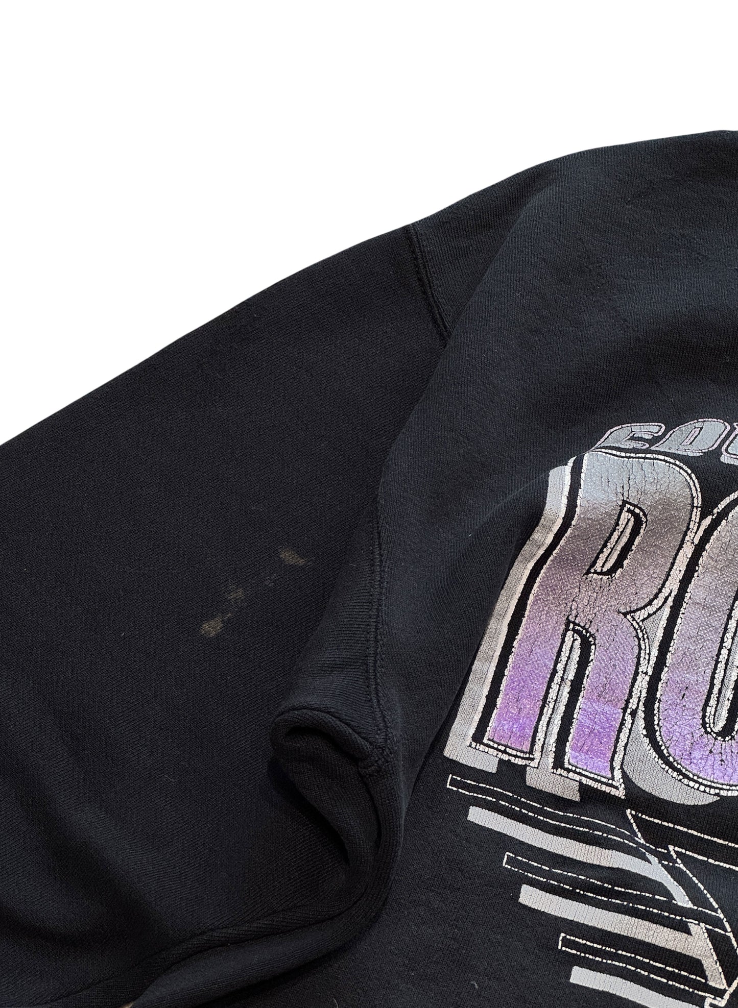 (SUP-428) MLB 1992 COLORADO ROCKIES SWEAT - BLACK