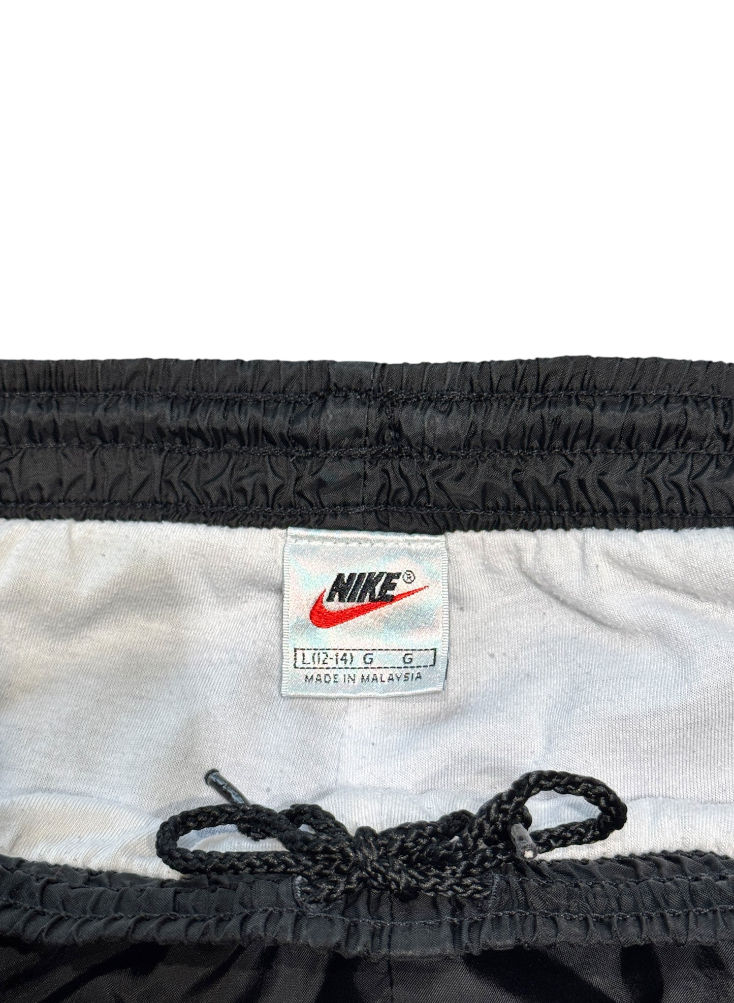 (SUP-449) NIKE NYLON PANTS - BLACK