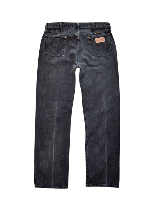 (SUP-487) Wrangler "BLACK FADE" COWBOY CUT DENIM - MADE IN U.S.A.