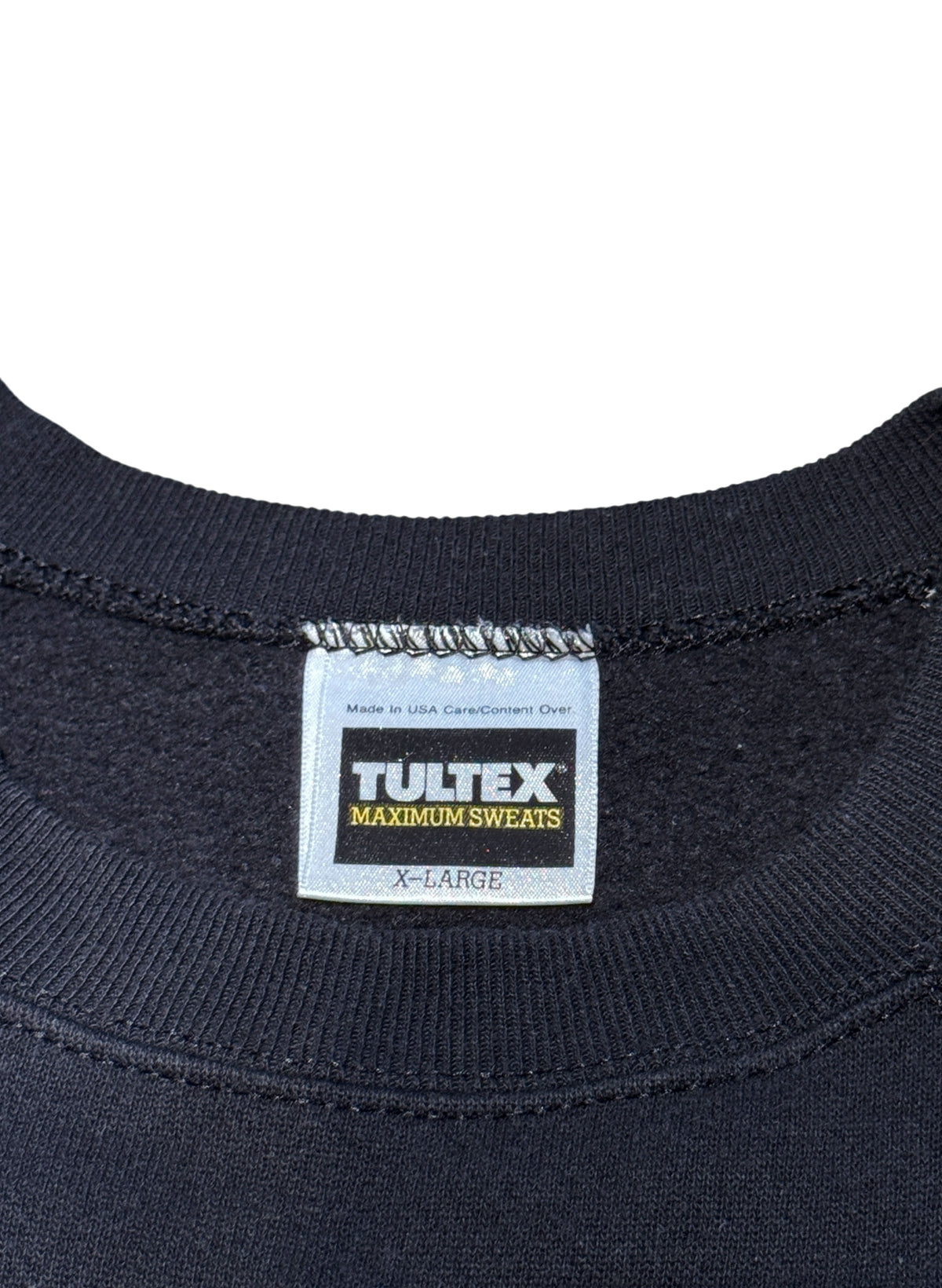 (SUP-862) 90s TULTEX RAGLAN SWEAT - XL - MADE IN U.S.A.