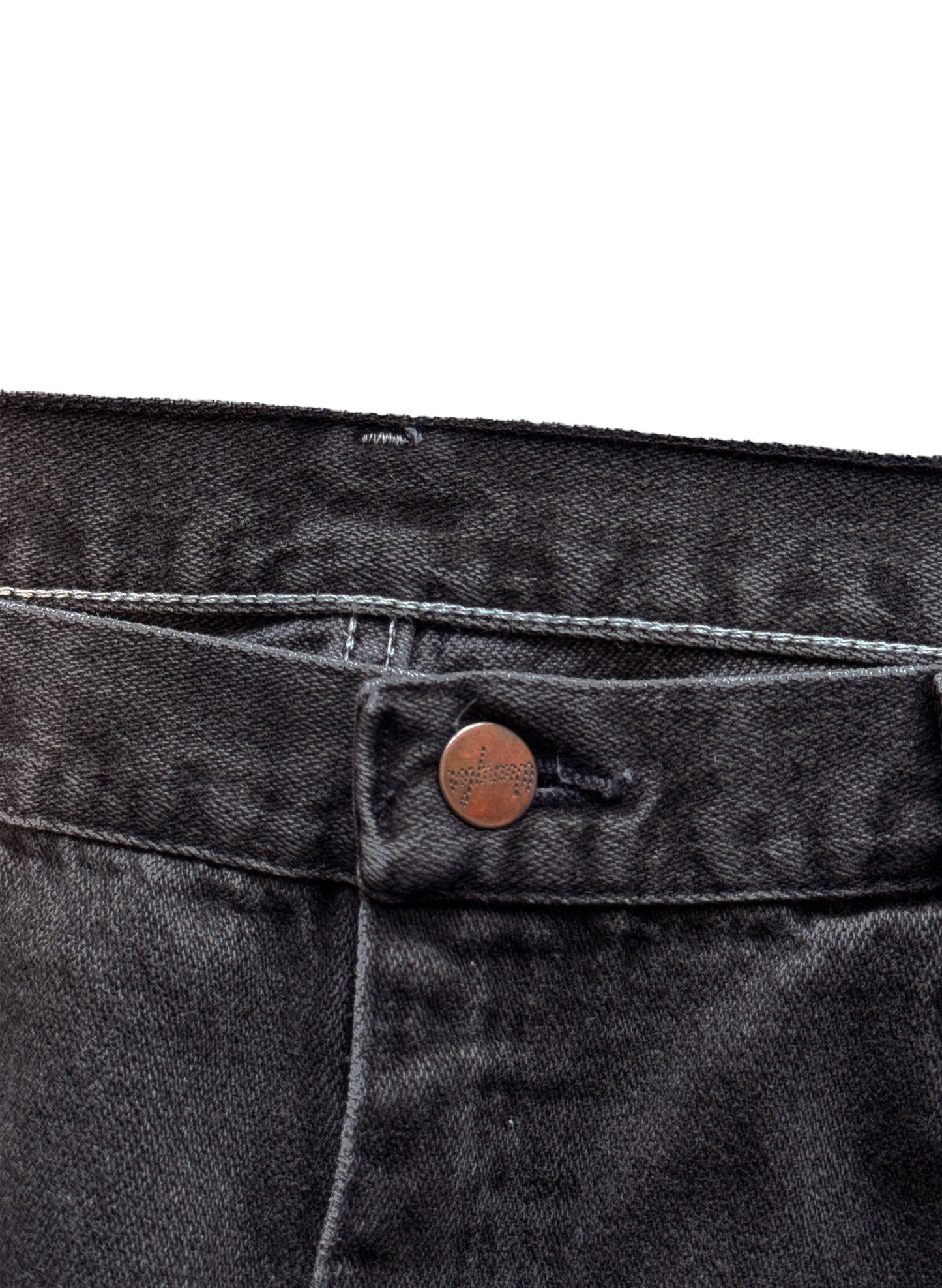 (SUP-487) Wrangler "BLACK FADE" COWBOY CUT DENIM - MADE IN U.S.A.