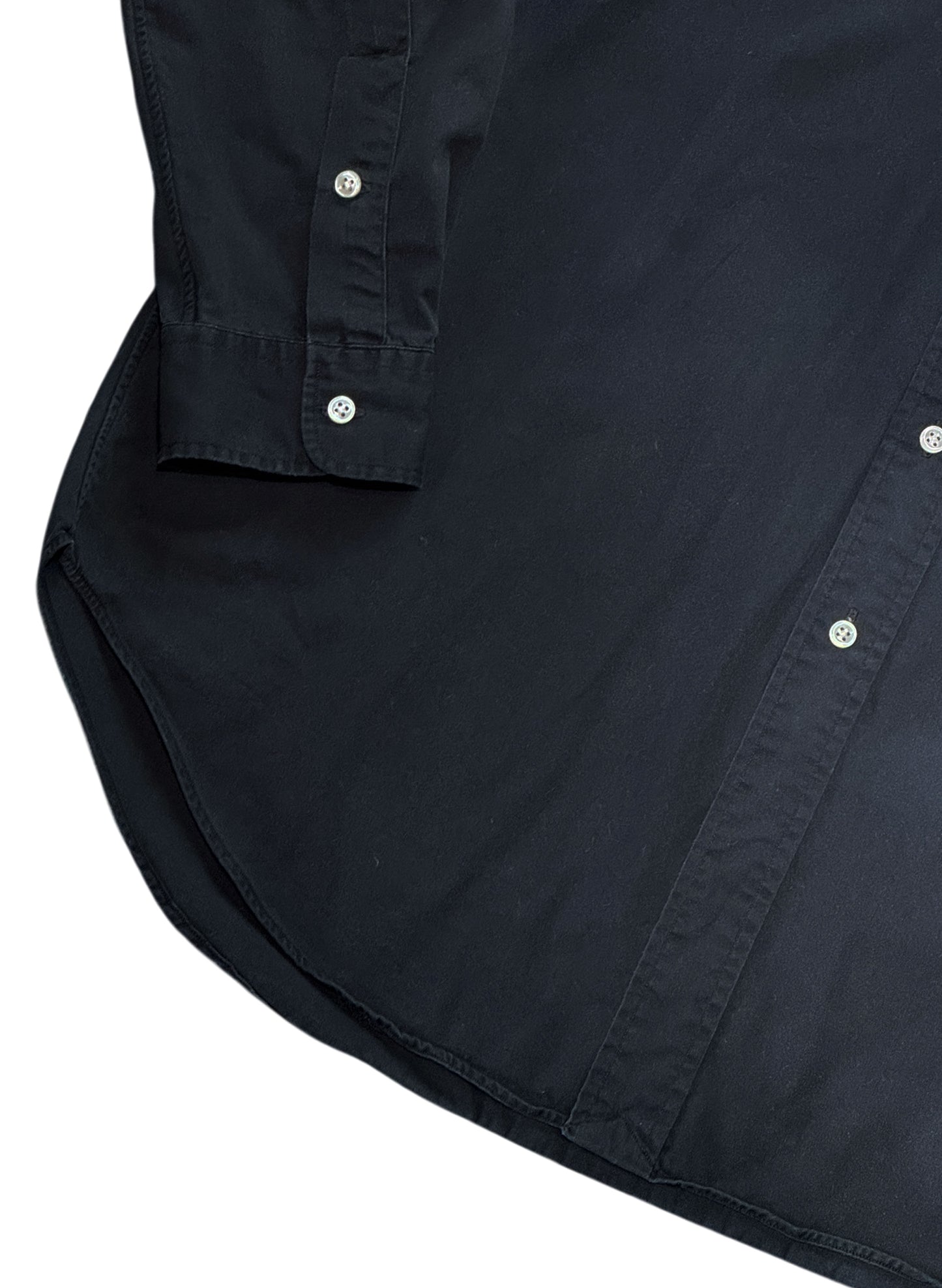 (SUP-617) Polo Ralph Lauren COTTON SHIRT - BLACK - BLAKE