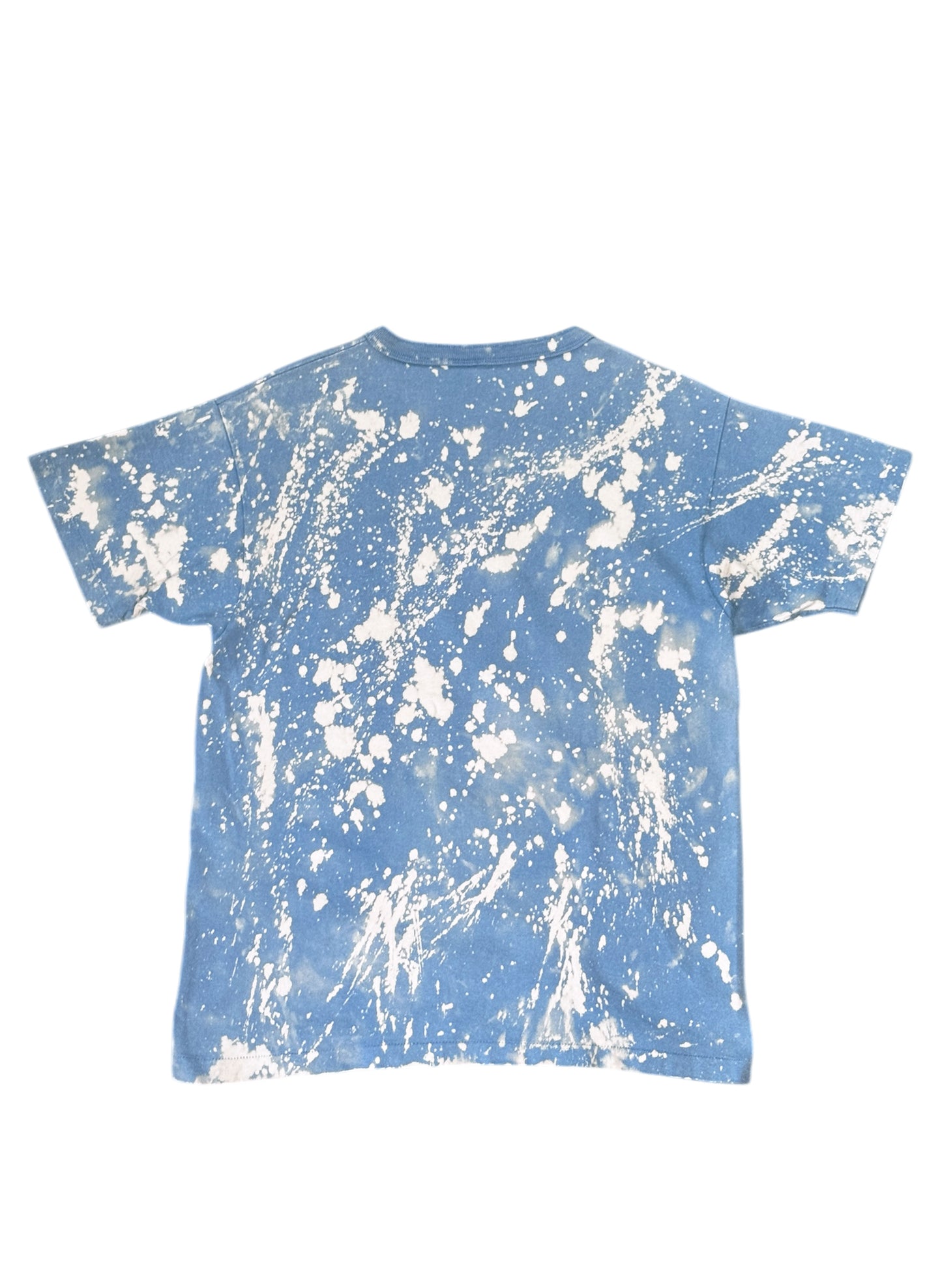 (SUP-613) HENRY NECK "BLEACH" TEE - MADE IN U.S.A.