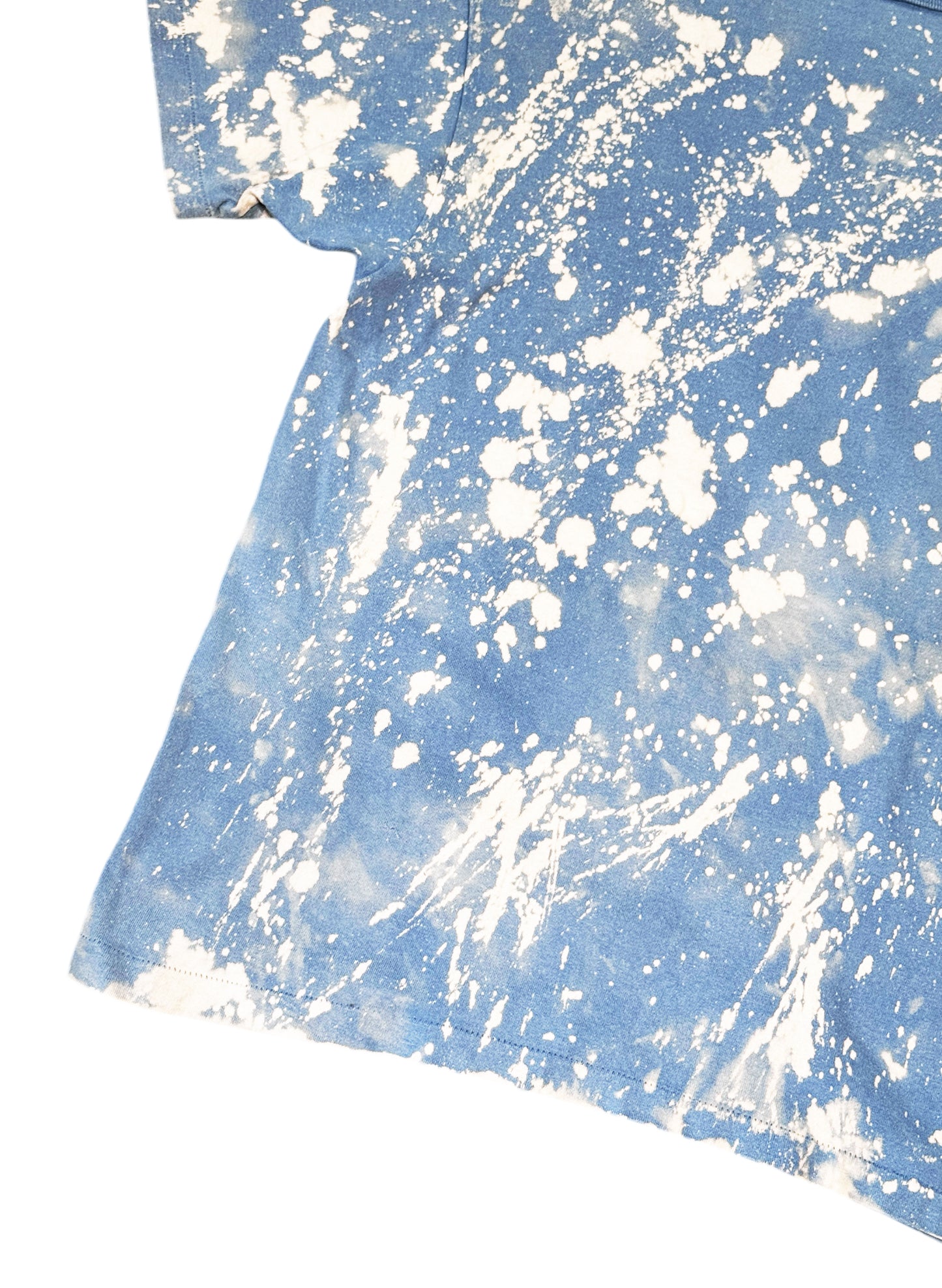 (SUP-613) HENRY NECK "BLEACH" TEE - MADE IN U.S.A.