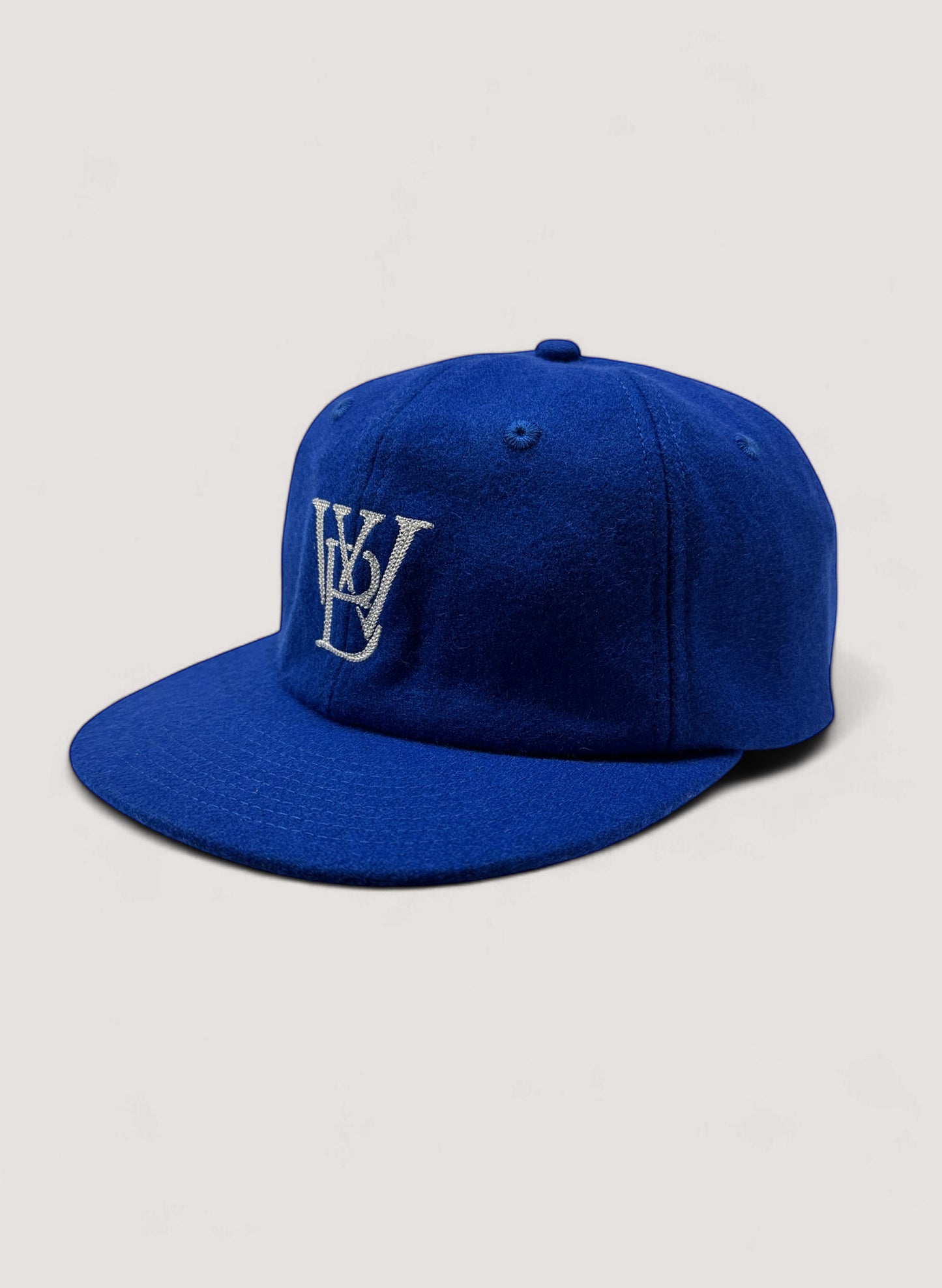 WOODBLOCK CLASSIC WB LOGO WOOL CAP BLUE/WHITE (WB-CL-002)