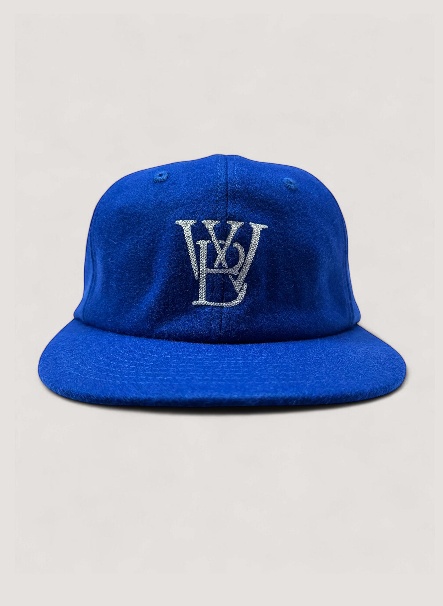 WOODBLOCK CLASSIC WB LOGO WOOL CAP BLUE/WHITE (WB-CL-002)