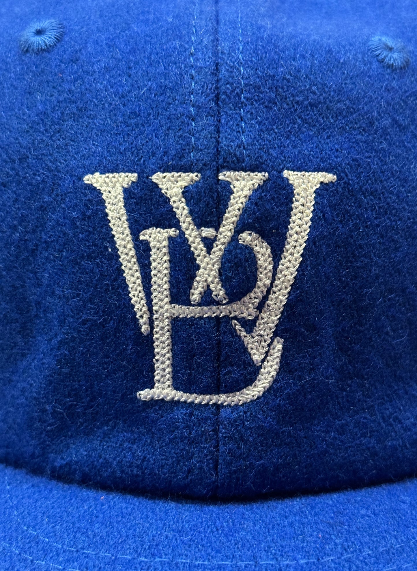 WOODBLOCK CLASSIC WB LOGO WOOL CAP BLUE/WHITE (WB-CL-002)