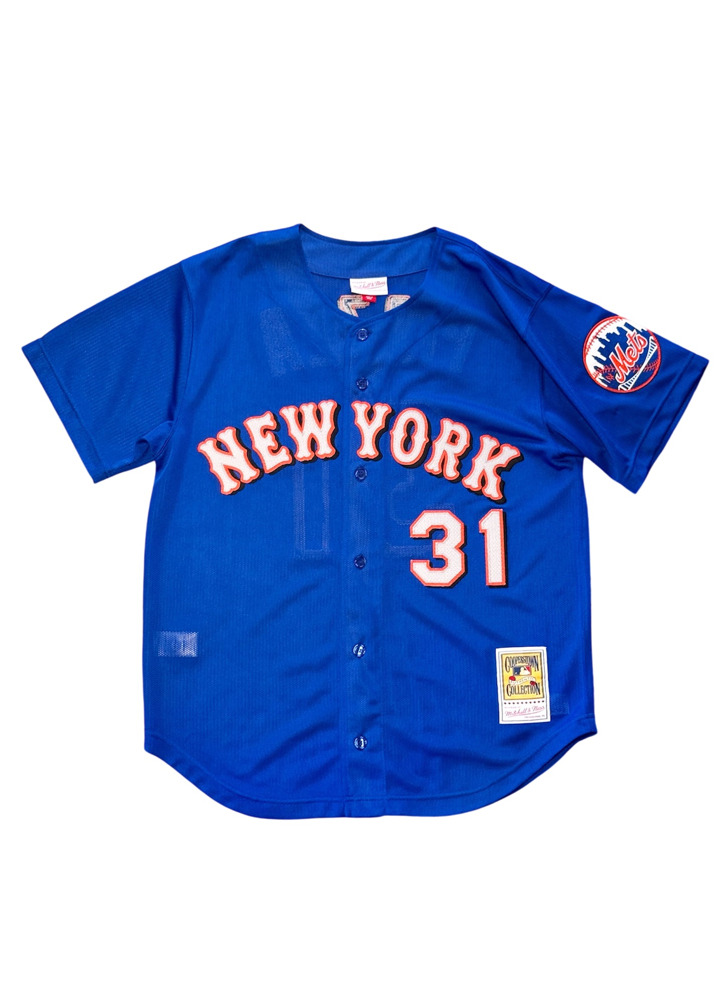 (SUP-376) Mitchell&Ness NEW YORK METS "31" Mike Piazza