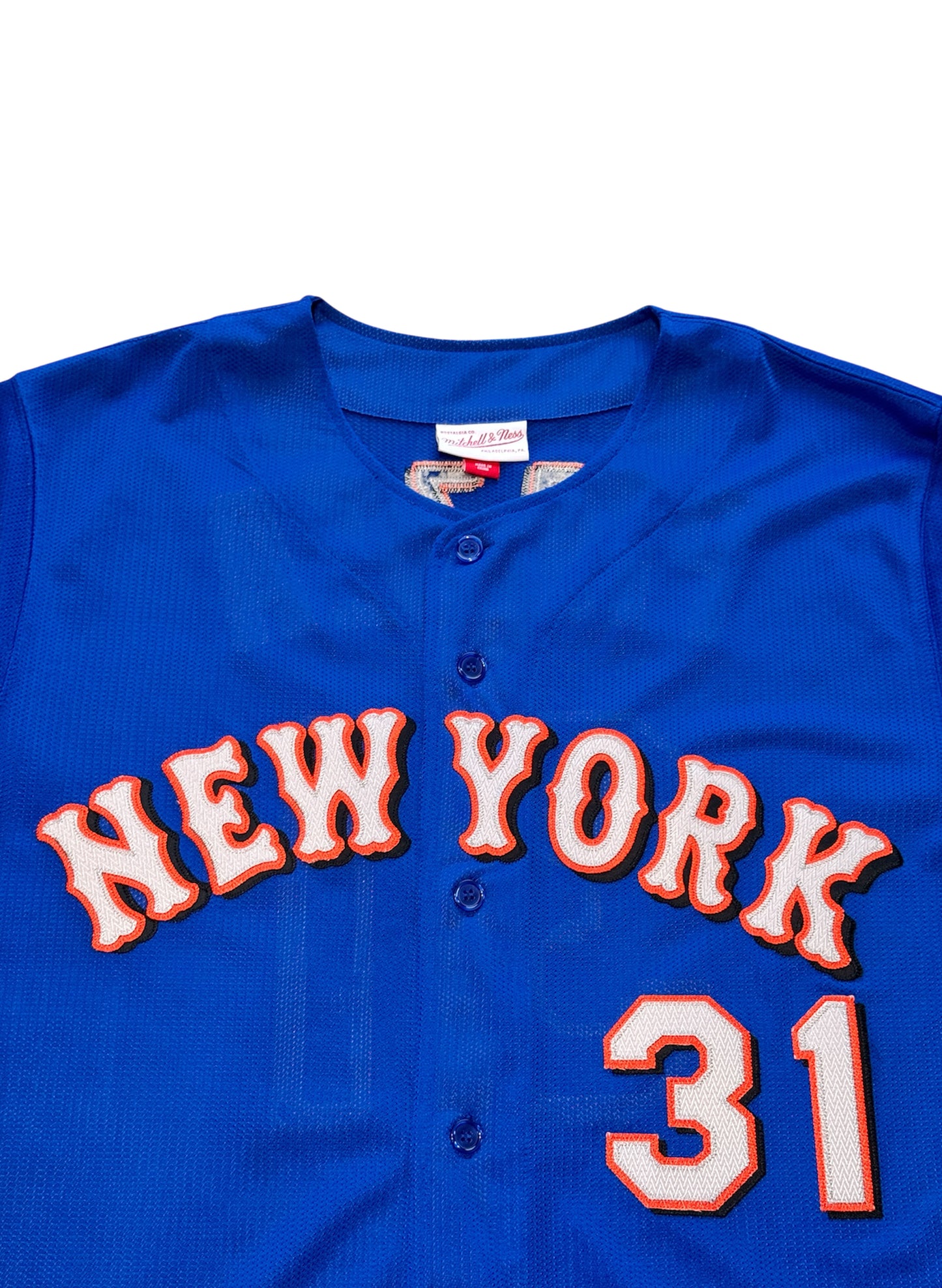 (SUP-376) Mitchell&Ness NEW YORK METS "31" Mike Piazza