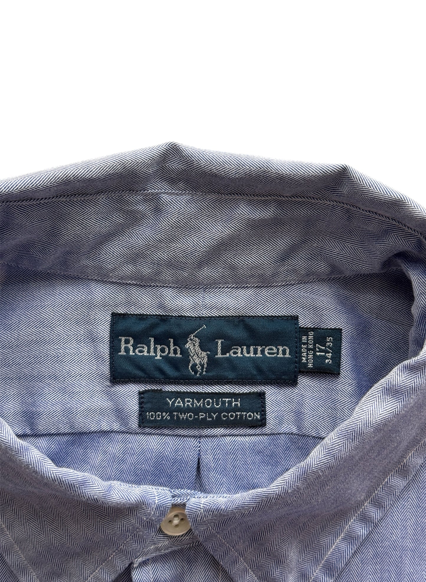 (SUP-434) Polo Ralph Lauren "BIG SIZE" HERRINGBONE SHIRT - YARMOUTH（XXL相当）