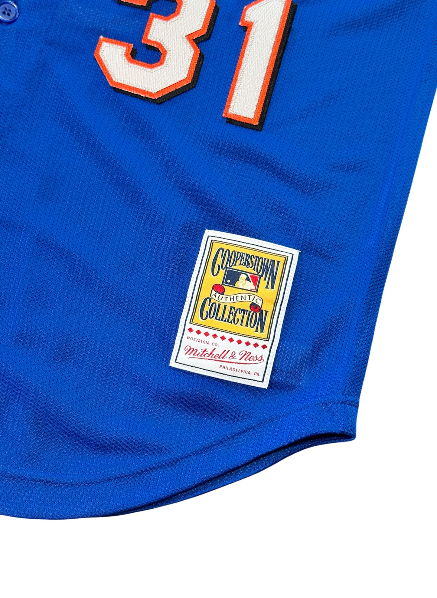 (SUP-376) Mitchell&Ness NEW YORK METS "31" Mike Piazza