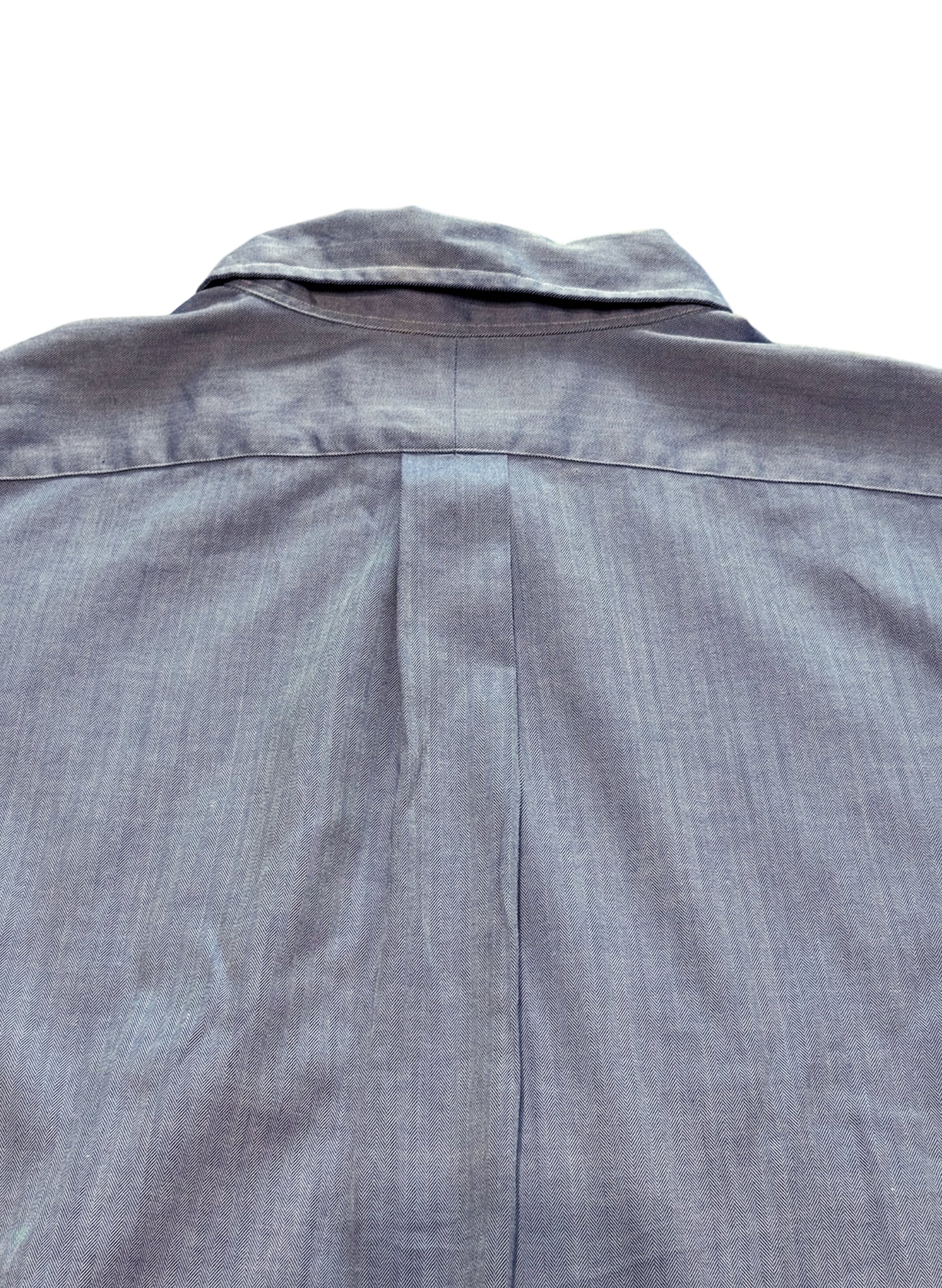 (SUP-434) Polo Ralph Lauren "BIG SIZE" HERRINGBONE SHIRT - YARMOUTH（XXL相当）