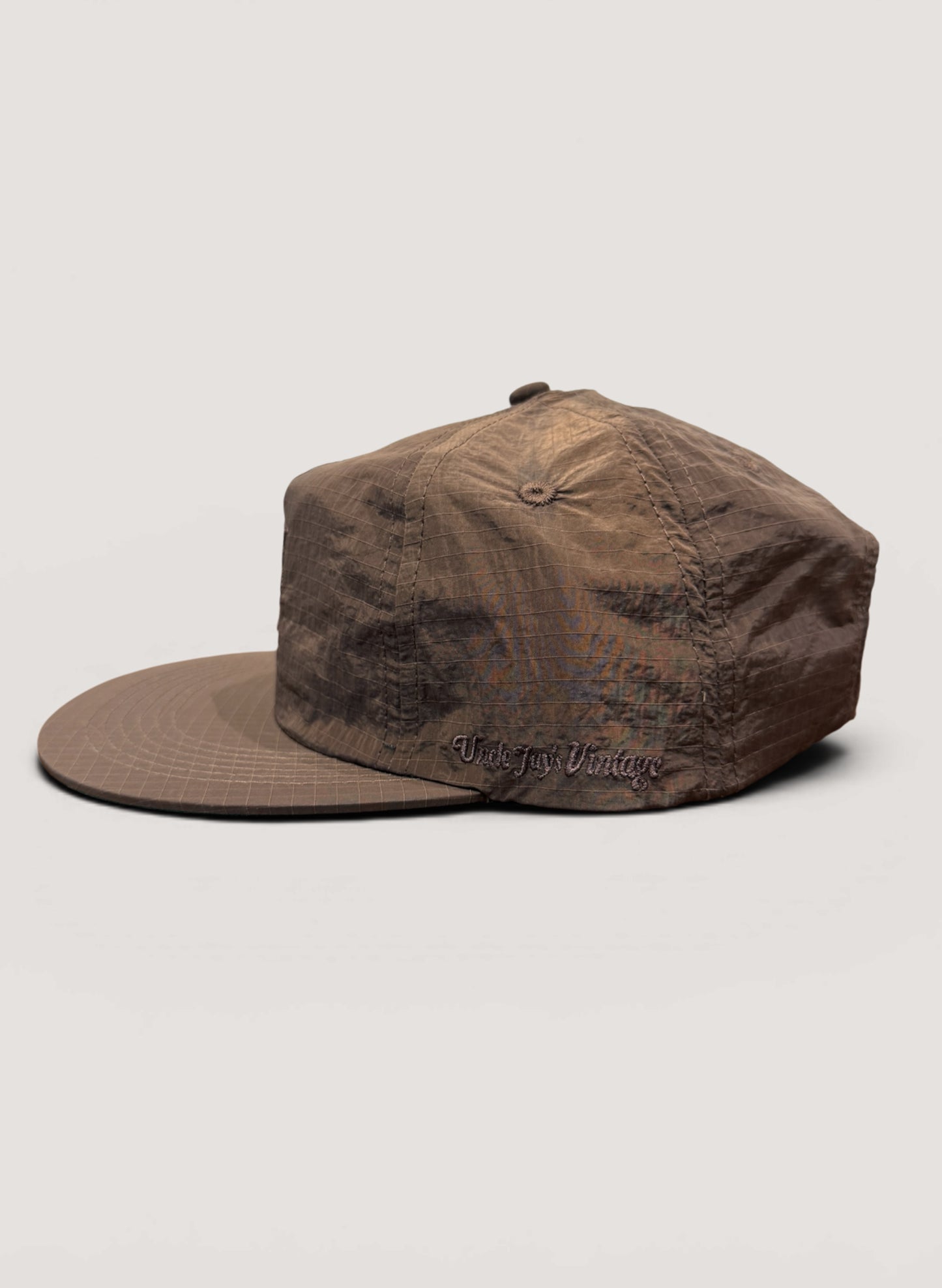 Uncle Jay's Vintage NY Mets Ripstop Nylon Cap BROWN (UNCLE-013)