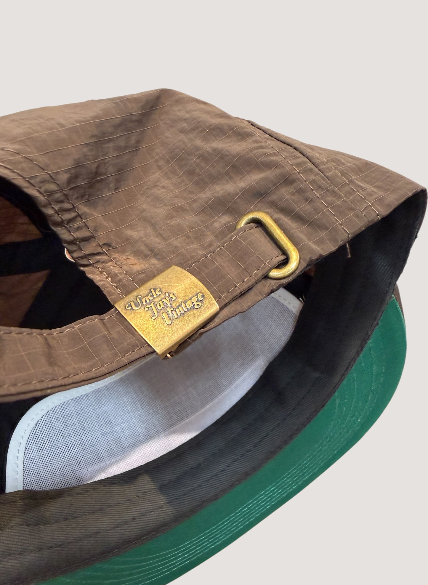 Uncle Jay's Vintage NY Mets Ripstop Nylon Cap BROWN (UNCLE-013)