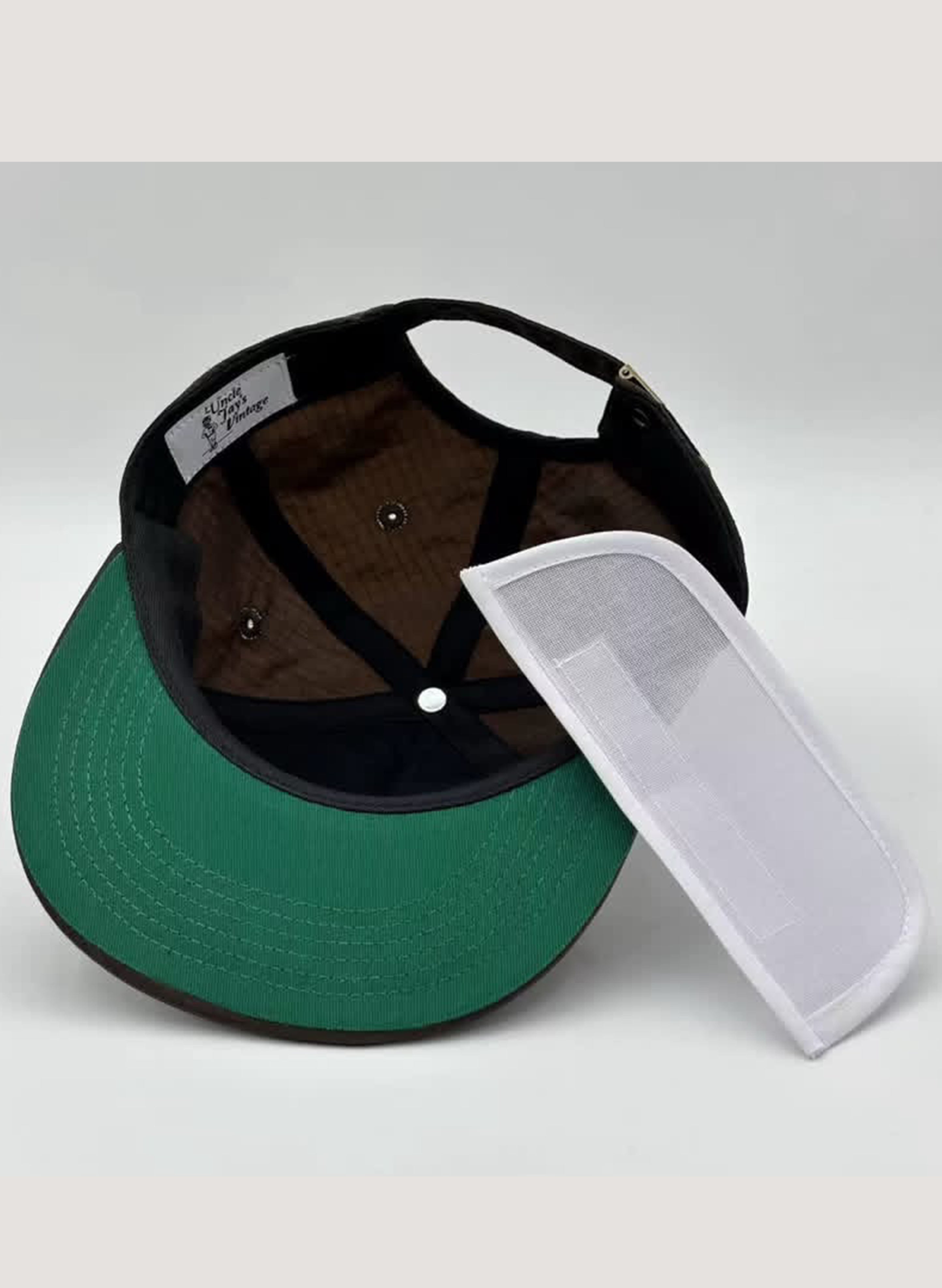 Uncle Jay's Vintage NY Mets Ripstop Nylon Cap BROWN (UNCLE-013