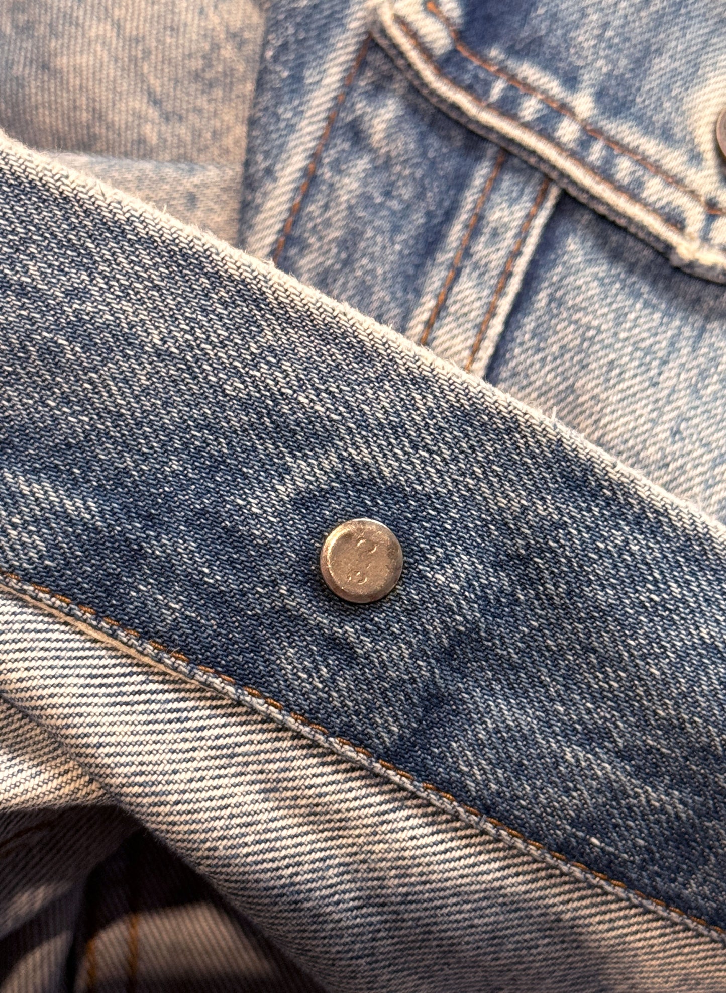 (SUP-576) 70s LEVI'S 70505 0217 "4th" DENIM JACKET "BORO" - size 44