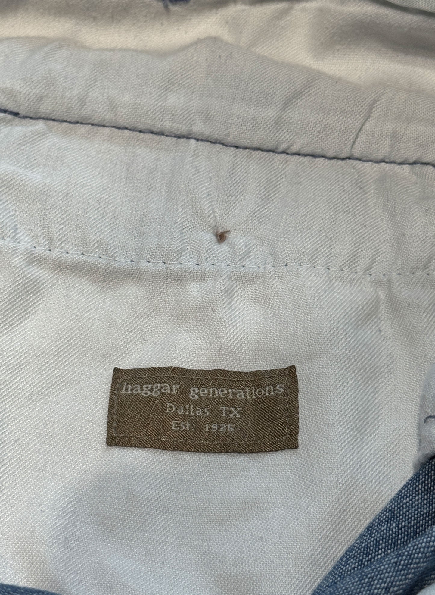 (SUP-485) Haggar DENIM SLACKS "BORO"