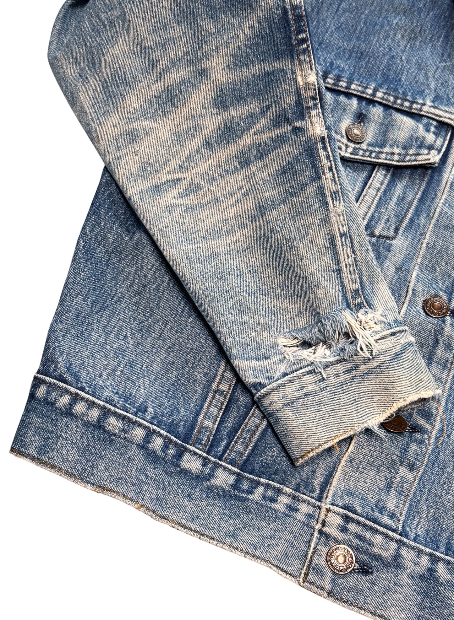 (SUP-576) 70s LEVI'S 70505 0217 "4th" DENIM JACKET "BORO" - size 44