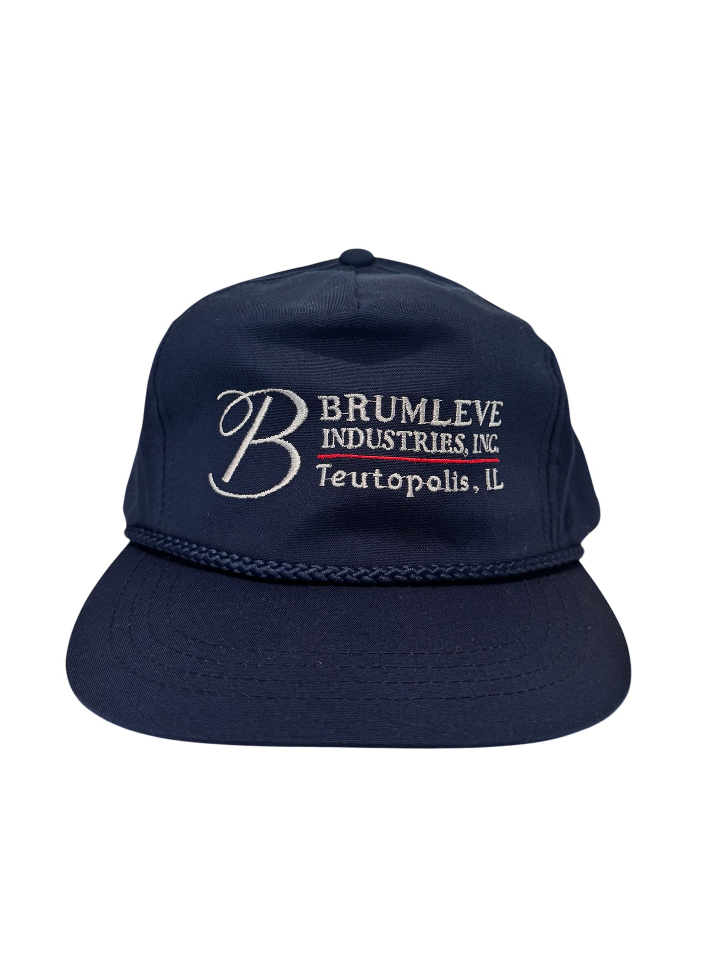 (SUP-511) BRUMLEVE Industries Inc. SNAPBACK CAP - DK.BLUE