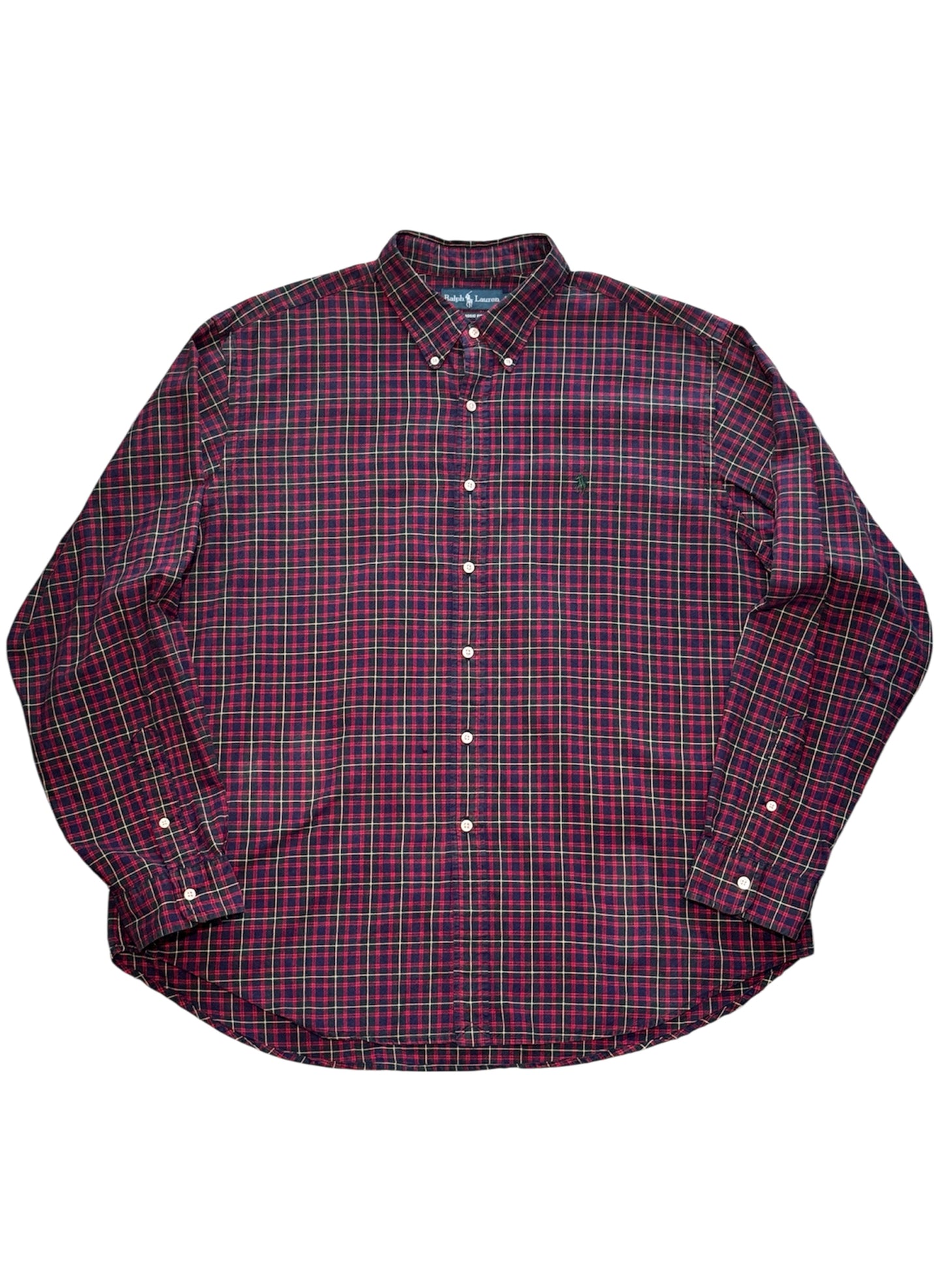 (SUP-453) Polo Ralph Lauren COTTON CHECK SHIRT - CLASSIC FIT