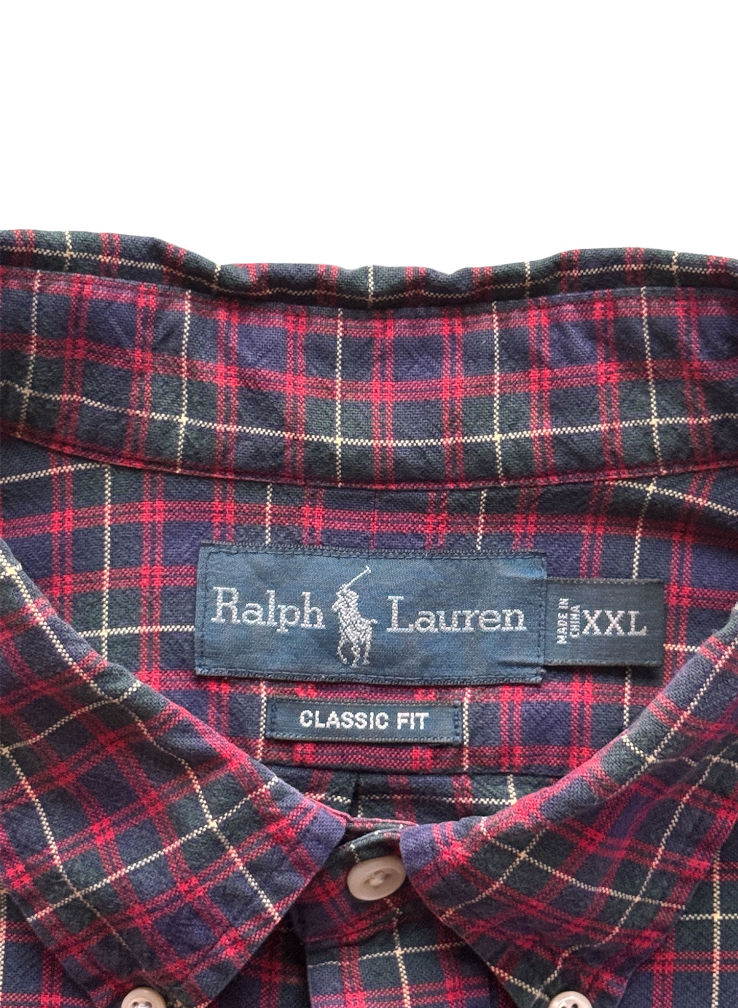 (SUP-453) Polo Ralph Lauren COTTON CHECK SHIRT - CLASSIC FIT