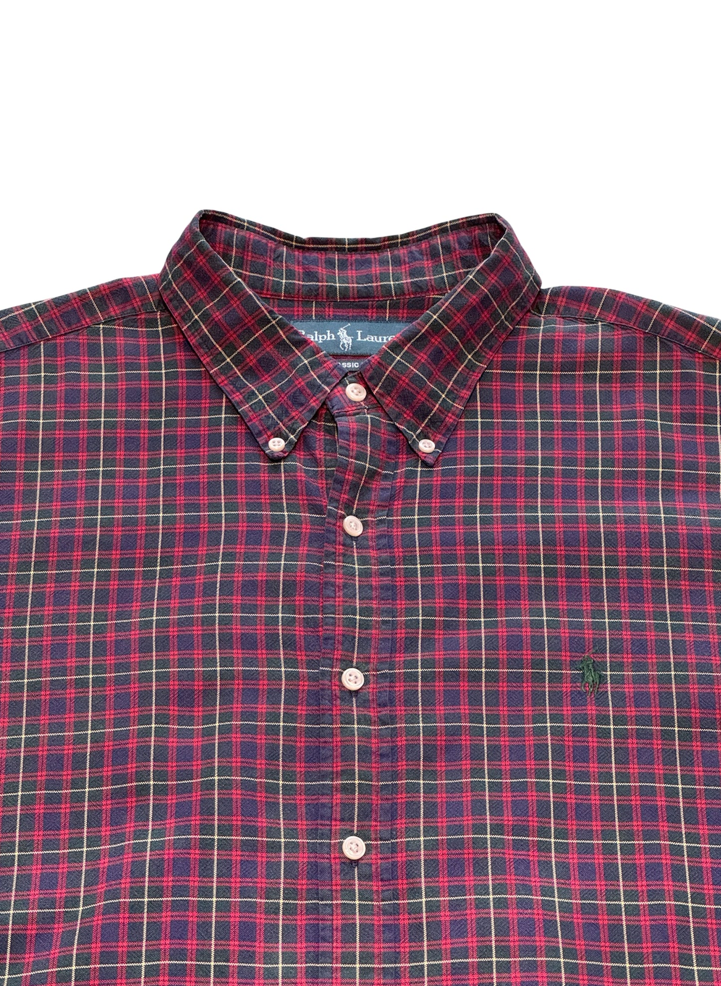 (SUP-453) Polo Ralph Lauren COTTON CHECK SHIRT - CLASSIC FIT