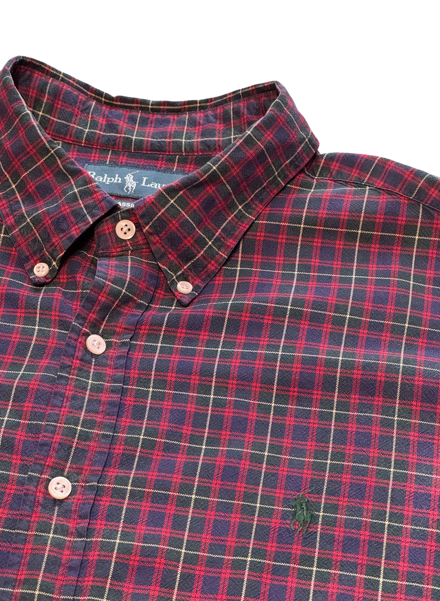 (SUP-453) Polo Ralph Lauren COTTON CHECK SHIRT - CLASSIC FIT