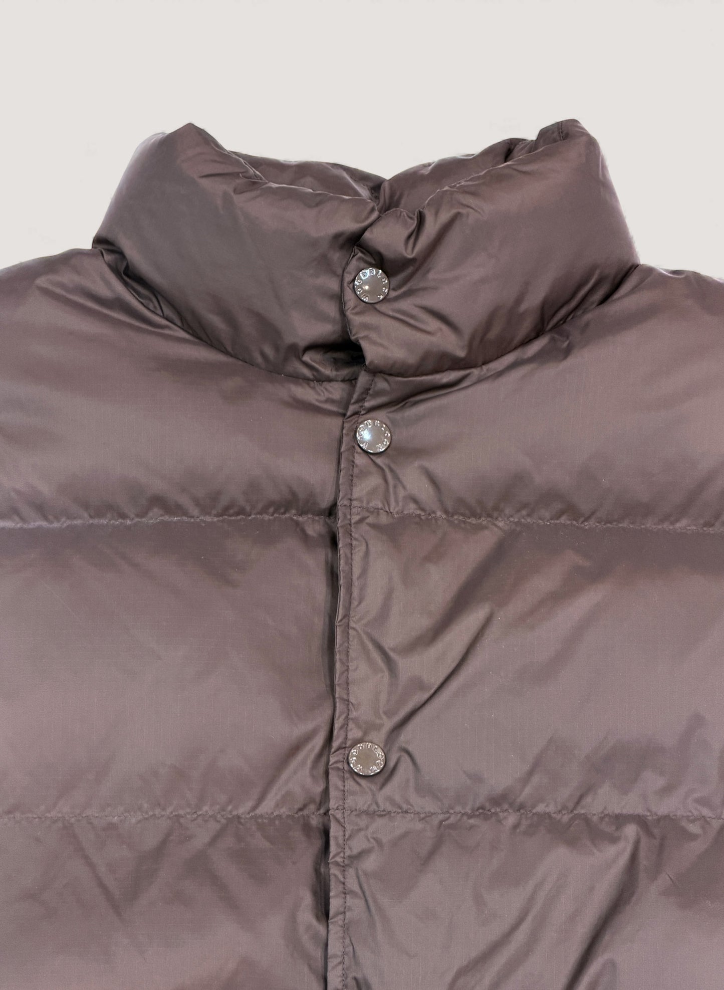 WOODBLOCK W FLAP DOWN VEST BROWN (WB-25AW-013)