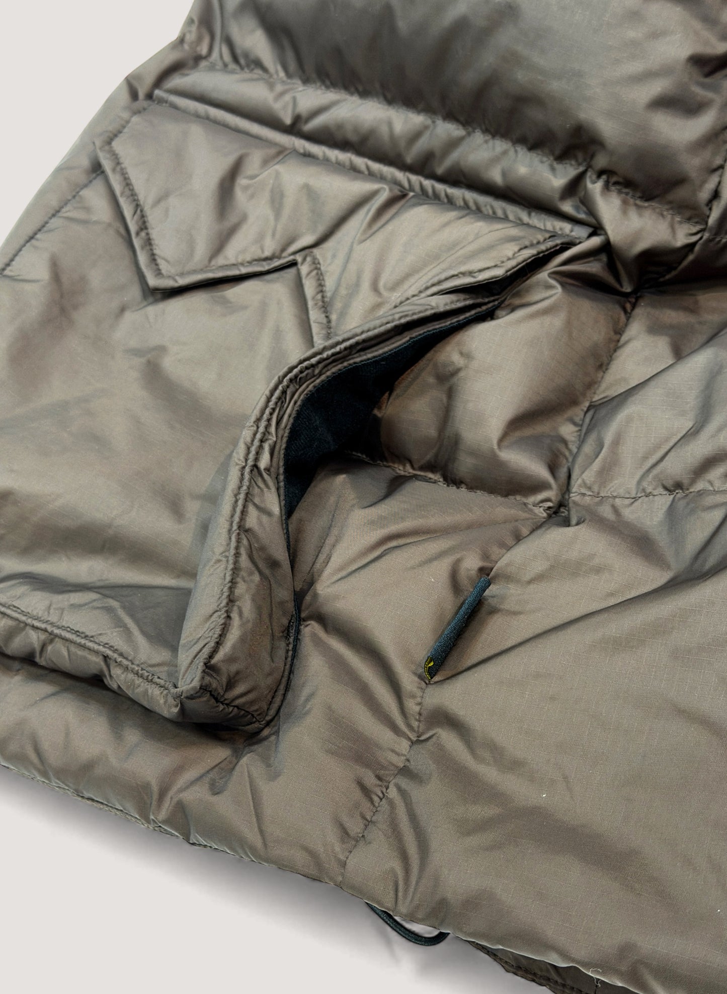 WOODBLOCK W FLAP DOWN VEST BROWN (WB-25AW-013)