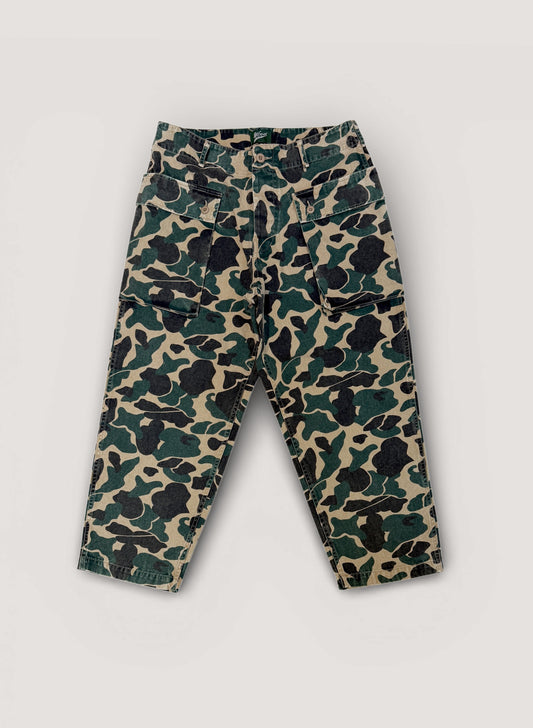 WOODBLOCK W-44 HERRINGBONE CARGO PANTS DUCK HUNTER CAMO (WB-26SS-002)