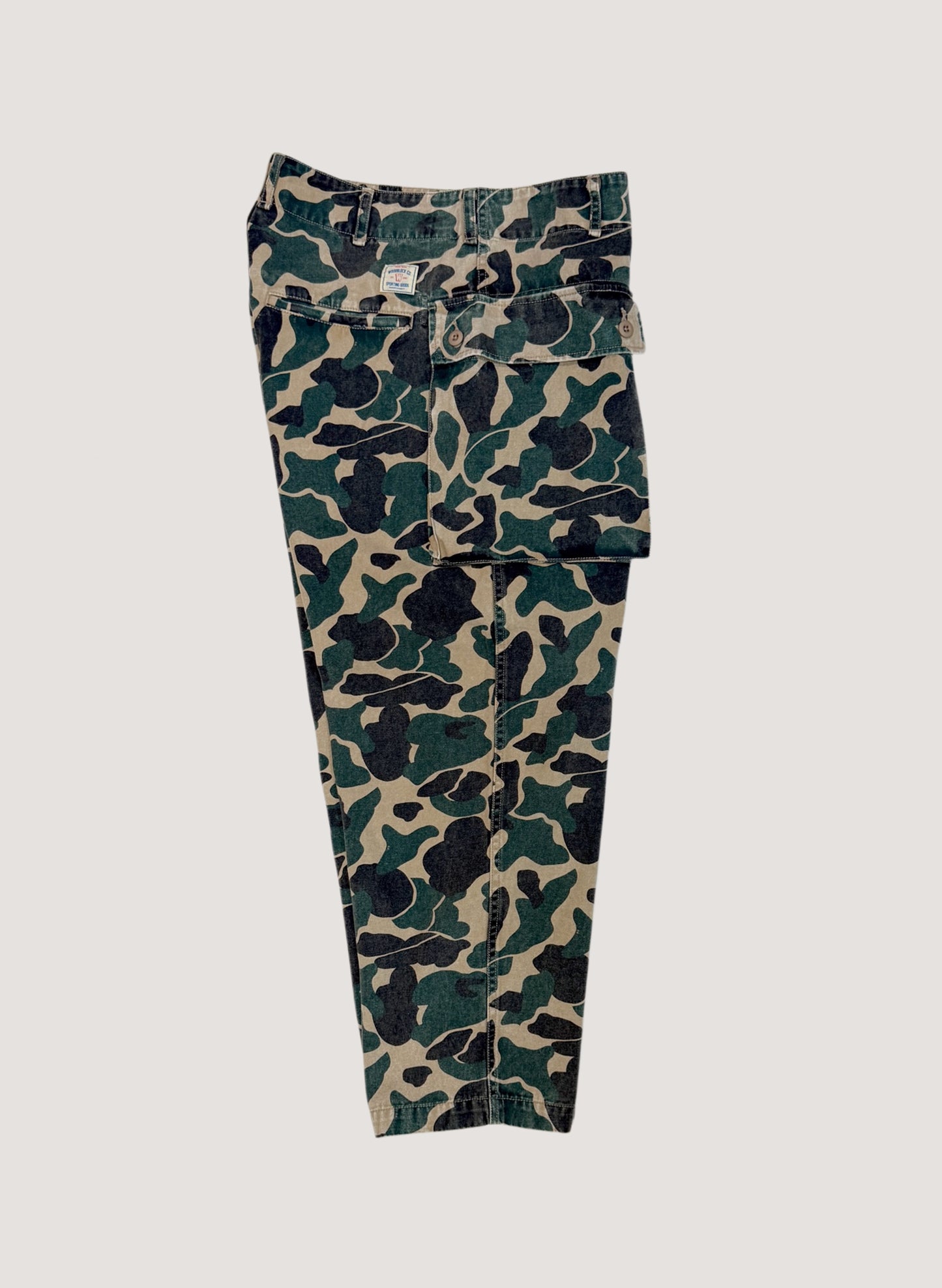 WOODBLOCK W-44 HERRINGBONE CARGO PANTS DUCK HUNTER CAMO (WB-26SS-002)