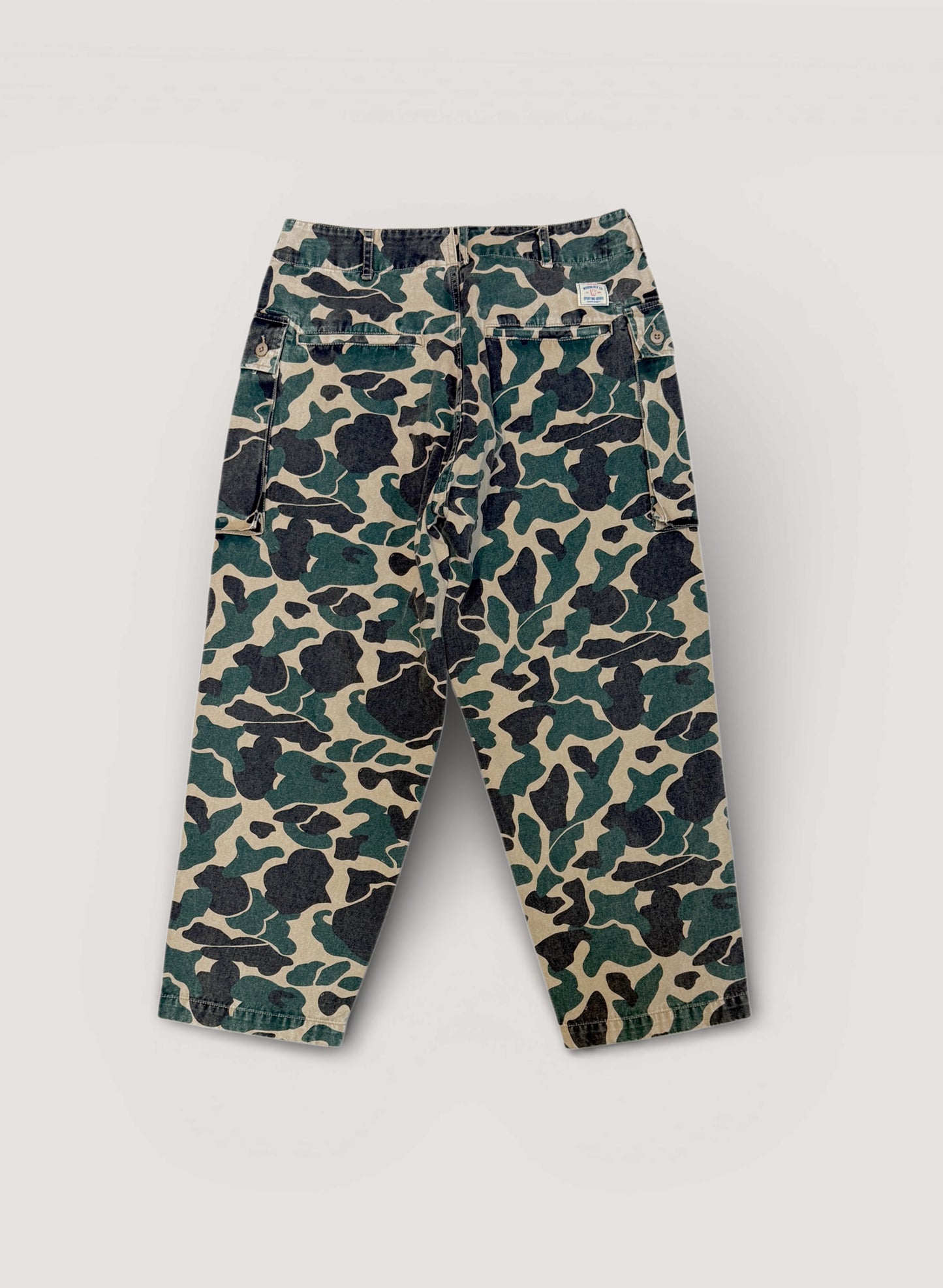 WOODBLOCK W-44 HERRINGBONE CARGO PANTS DUCK HUNTER CAMO (WB-26SS-002)