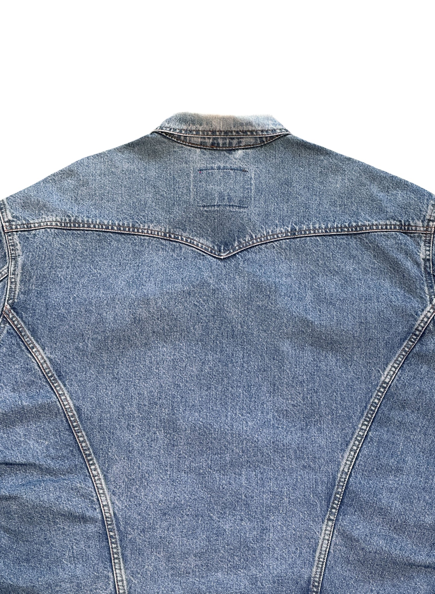 (SUP-568) LEVI'S 75528 0412 "BIG SIZE" DENIM JACKET - MADE IN CANADA