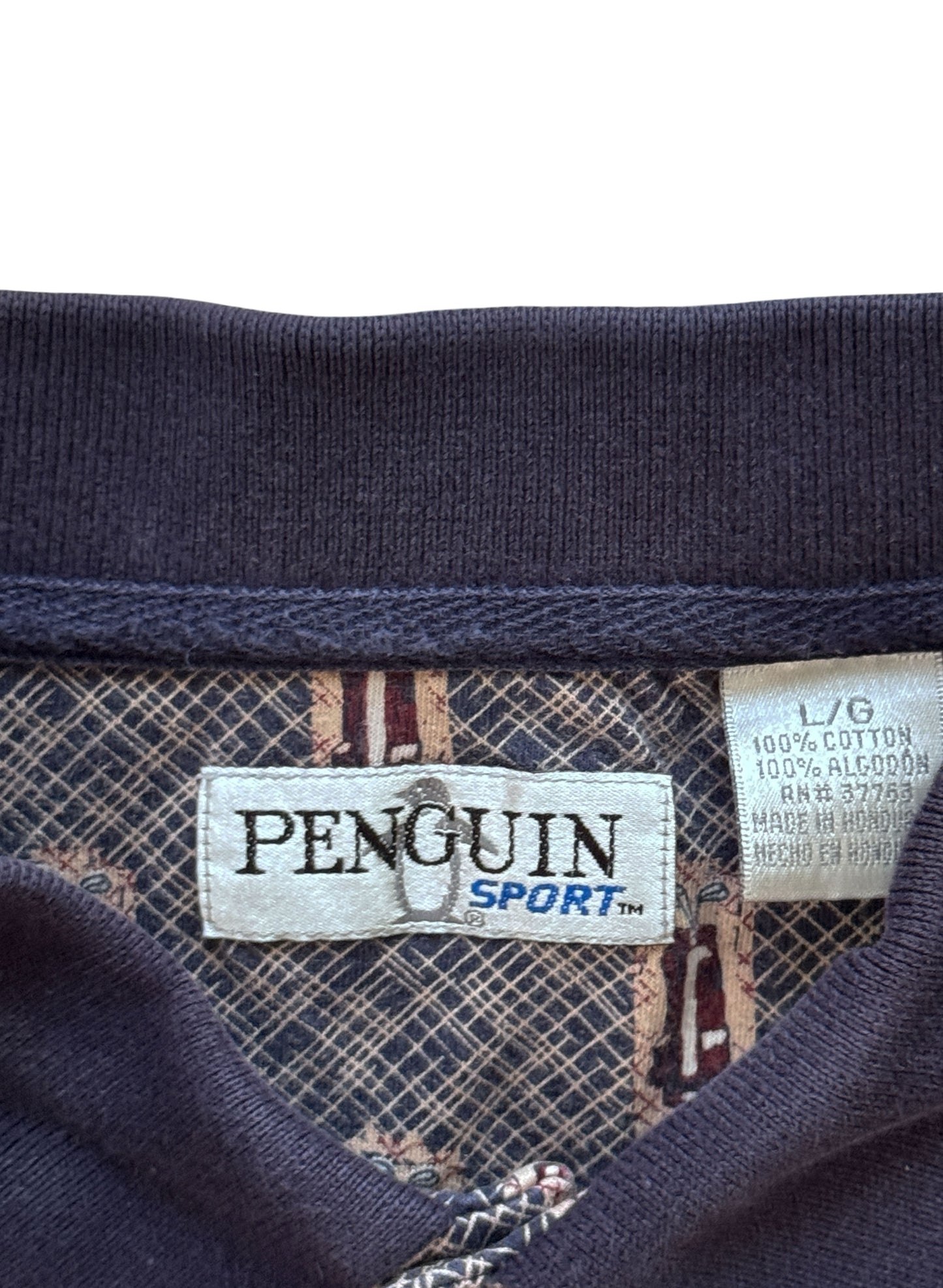 (SUP-680) PENGUIN SPORT GOLF CADDY BAG POLO SHIRT