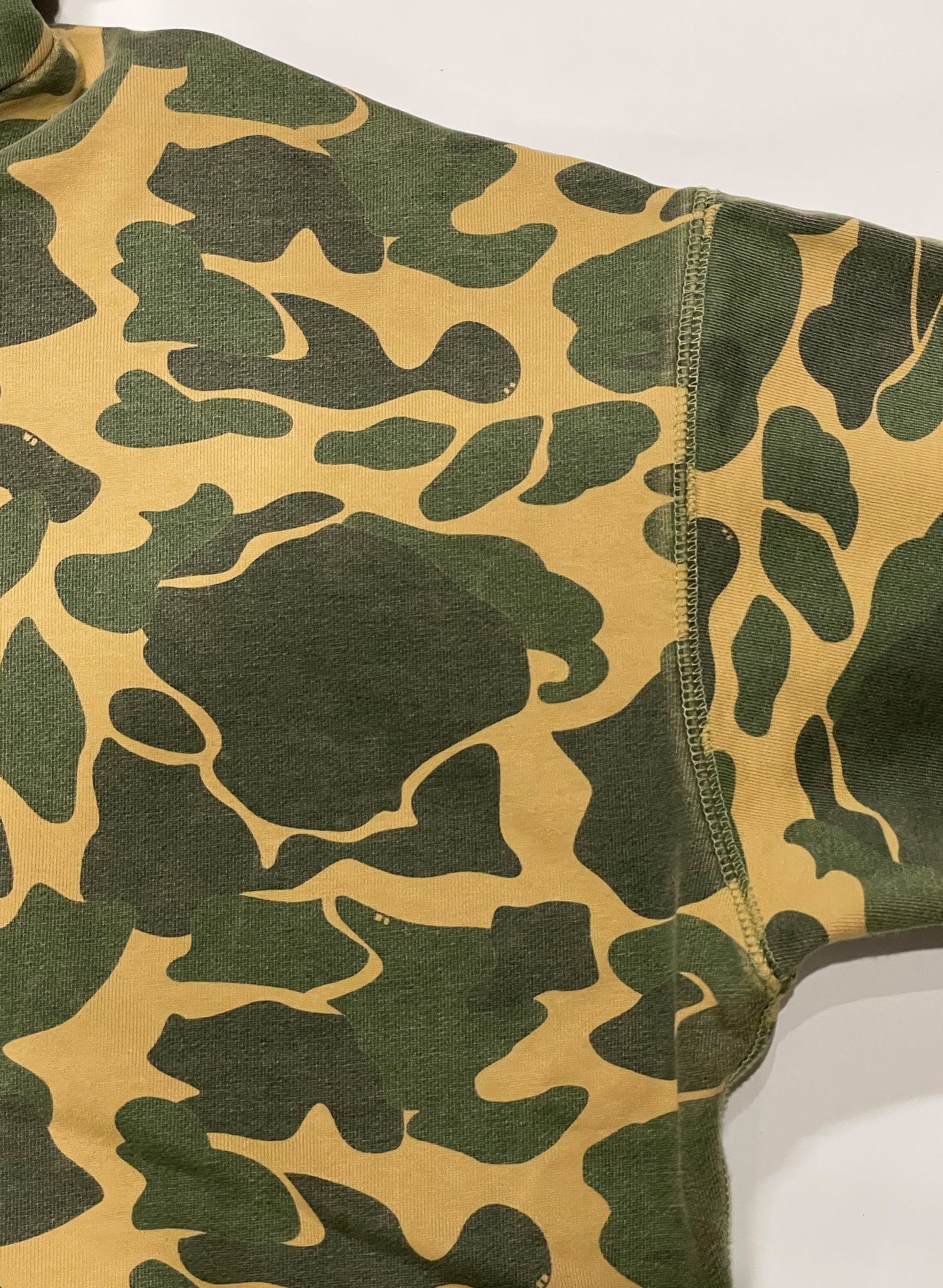 WOODBLOCK CAMO SWEAT HOODIE(WB-24SS-022)