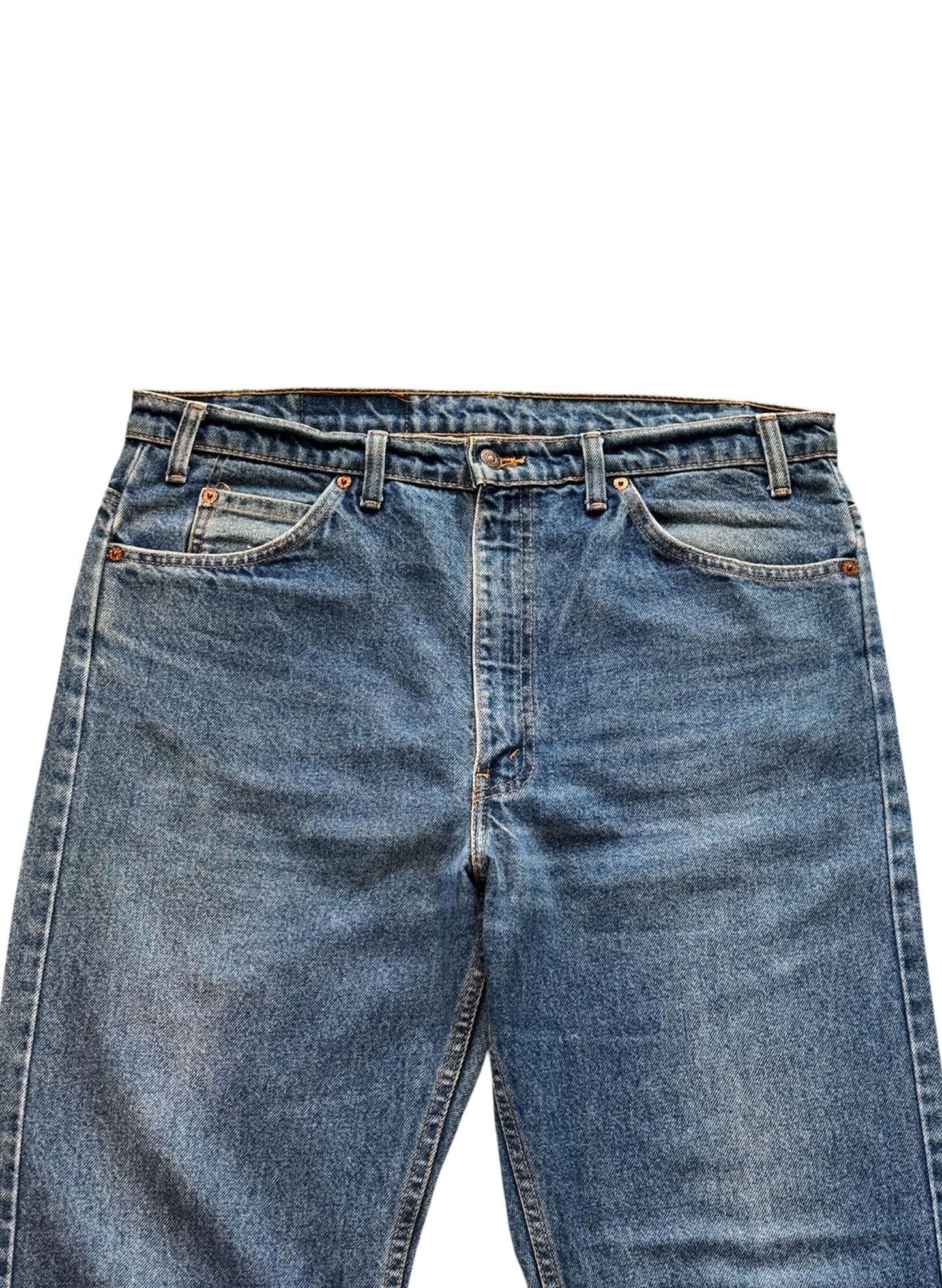 (SUP-333) LEVI'S 505 "ORANGE TAB" - MADE IN CANADA (w38)