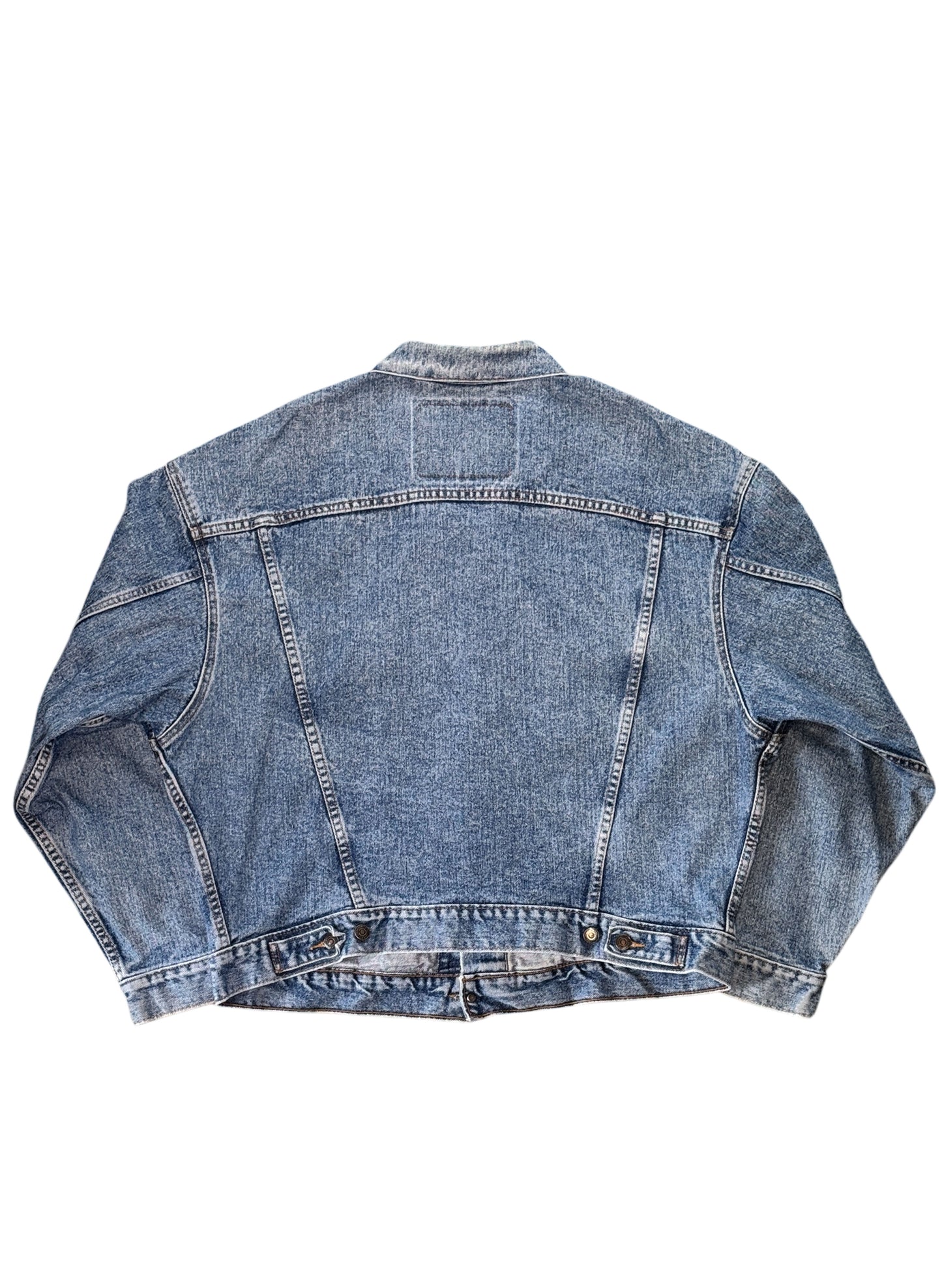 (SUP-517) EURO LEVI'S 70598 4891 DENIM JACKET "BIG PATCH" - MADE IN CANADA