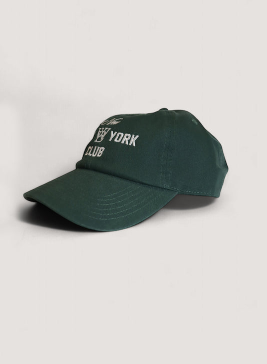 WOODBLOCK × NEW NEW YORK CLUB COTTON TWILL 6PANEL CAP GREEN (WB-24AW-012)